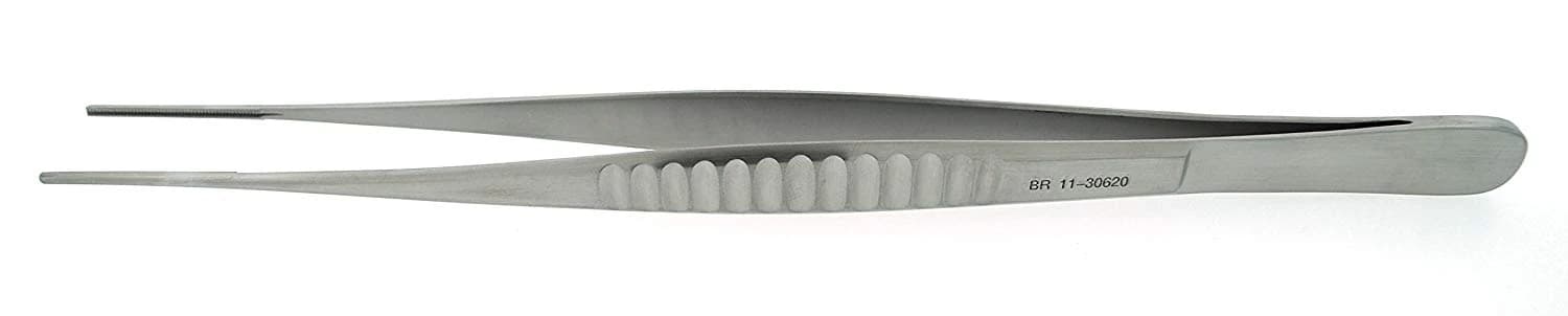 DeBakey Tissue Forceps, Atraumatic, 8" (20 cm), Non-Sterile, Each - Forcep DeBakey Tissue Atraumat - Image 1