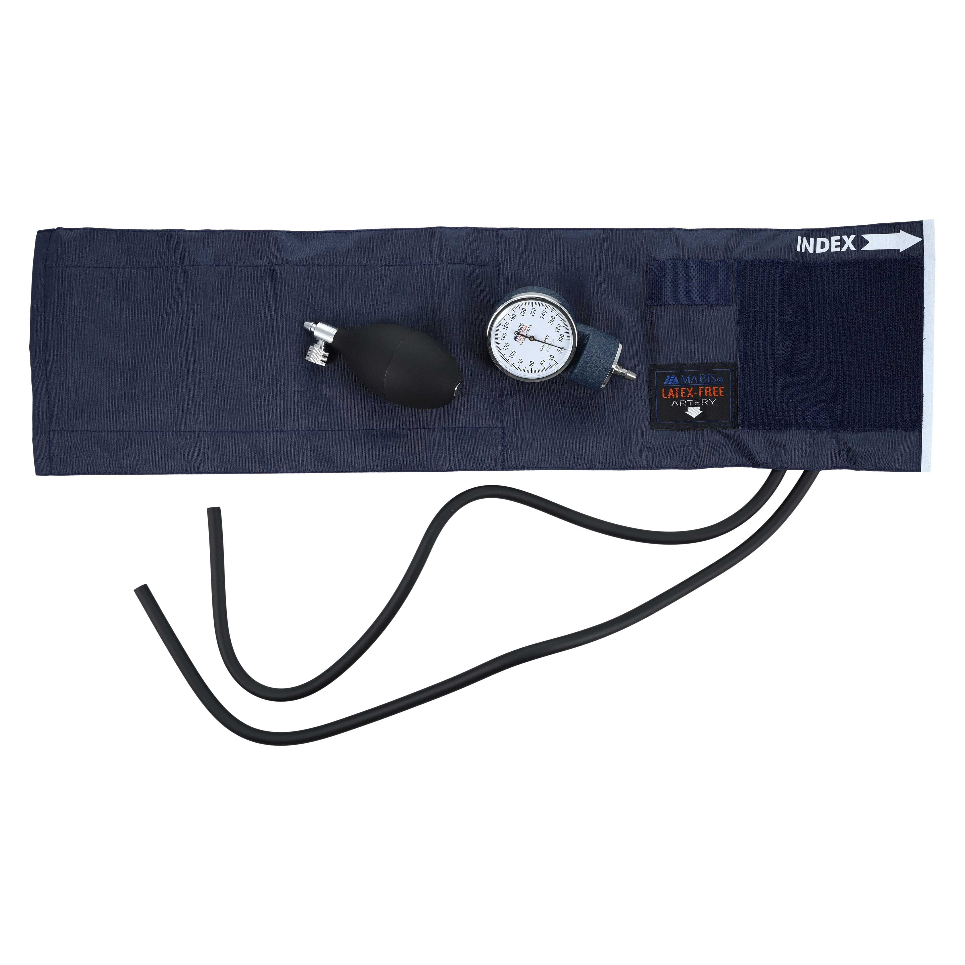 Sphyg Aneroid Sphygmomanometer with Nylon Cuff, Navy Blue, Latex-Free, Arm Dial Display thumbnail 3