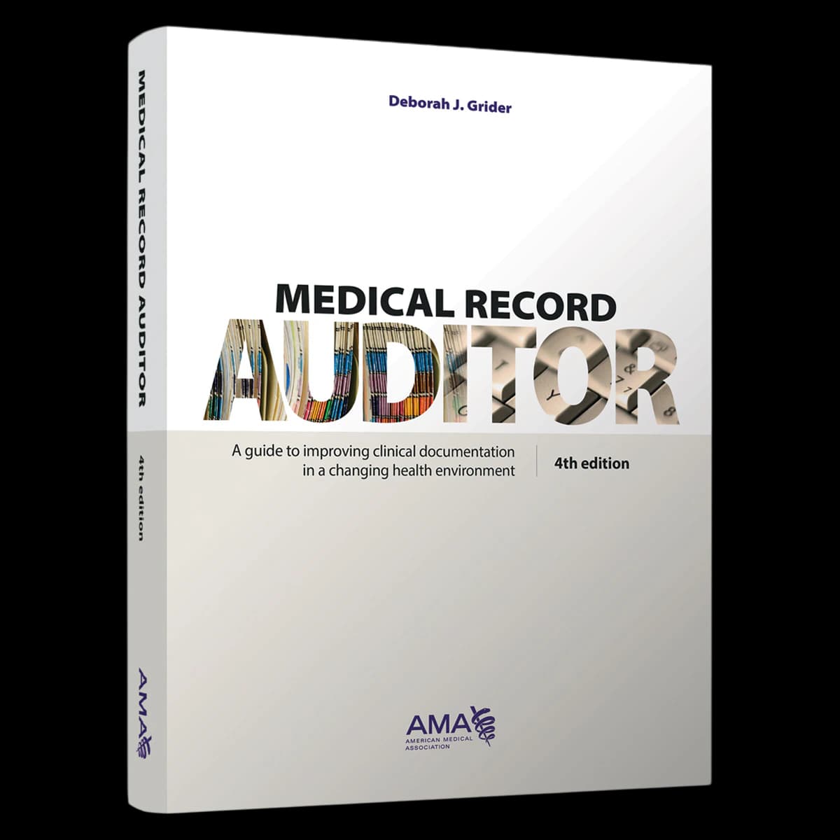 Medical Record Auditor Educational Book, 4th Edition, Softbound, 8-1/2 x 11", 500 Pages - Medical Record Auditor - Image 1