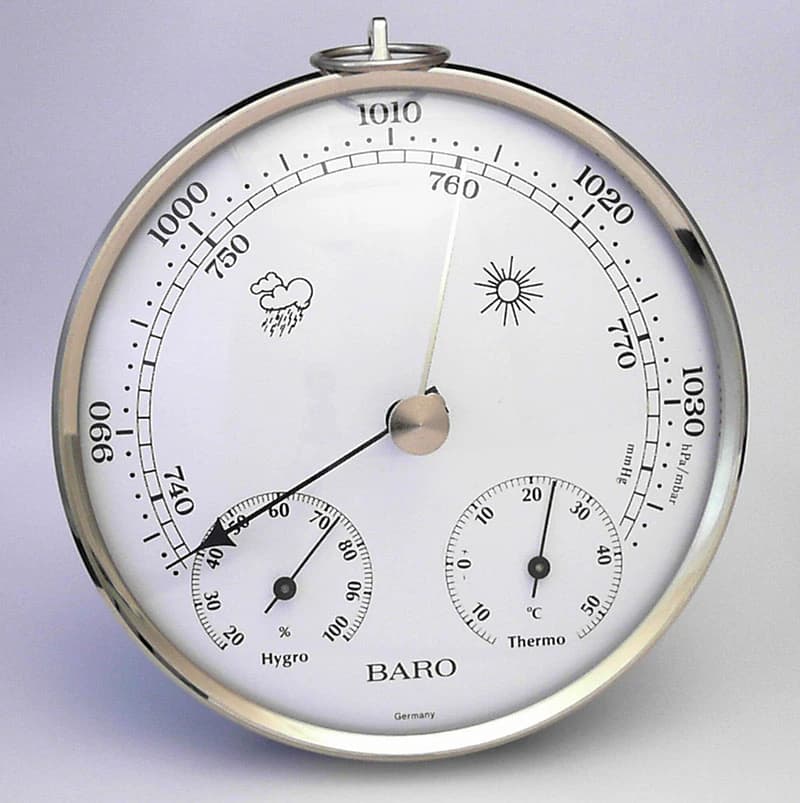 Dostmann Electronics Thermometer Hygro Barometer, -50 to 70°C, 20-100% RH - Thermometer Hygro Barometer - Image 1