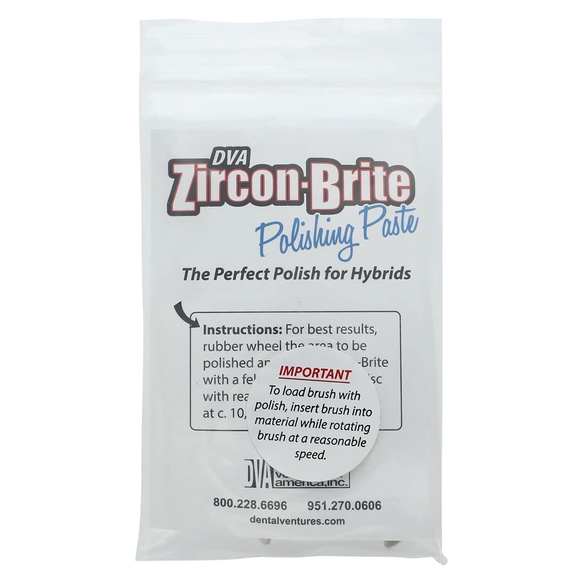 Zircon-Brite Polishing Paste, 20 g Jar thumbnail 2