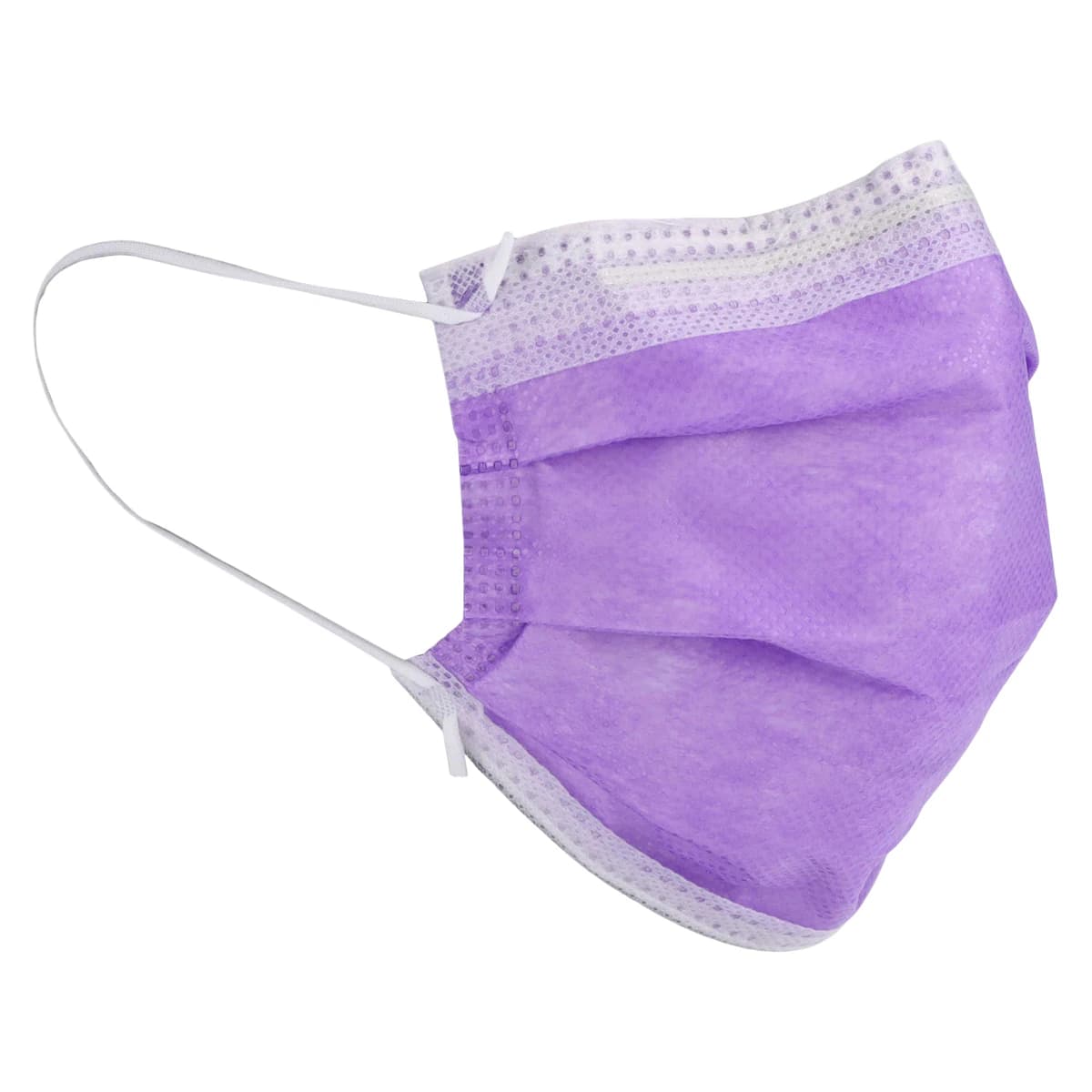 SafeMask SofSkin Procedure Earloop Face Masks, ASTM Level 1, Lavender, 50/Box, 2083 thumbnail 3