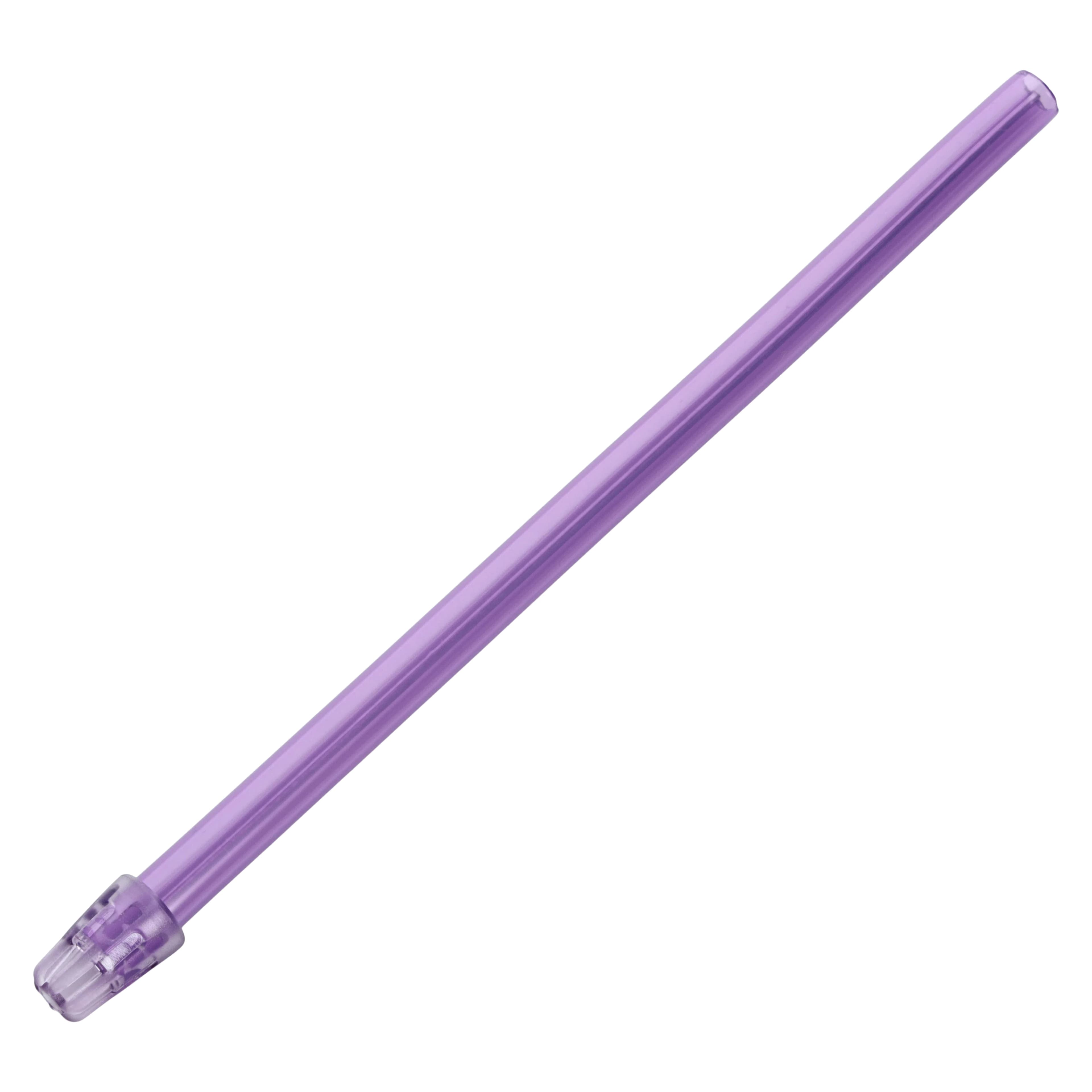Medicom SafeBasics Saliva Ejectors, Clear Lavender with Lavender Tip, 6", Latex-Free, 105/Pk, 712 thumbnail 2