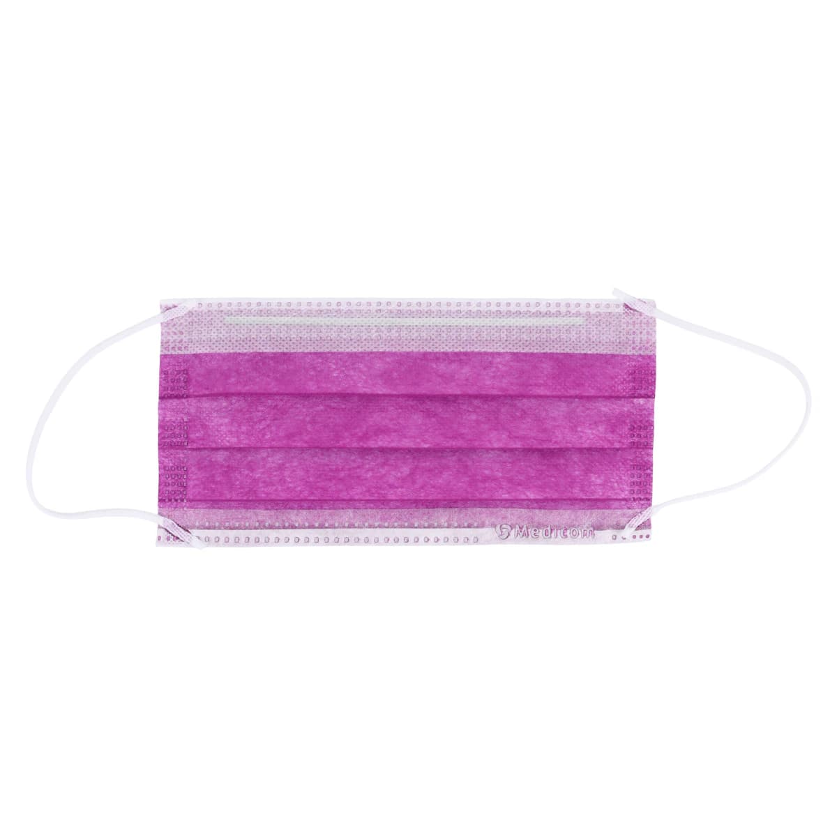 SafeMask Master Series Procedure Earloop Mask, ASTM Level 1, Southern Bellflower (Radiant Orchid), 50/Box, 2054 thumbnail 5
