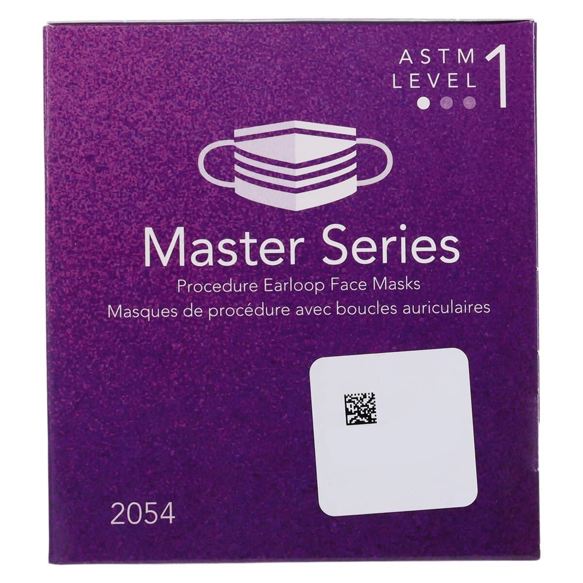 SafeMask Master Series Procedure Earloop Mask, ASTM Level 1, Southern Bellflower (Radiant Orchid), 50/Box, 2054 thumbnail 7