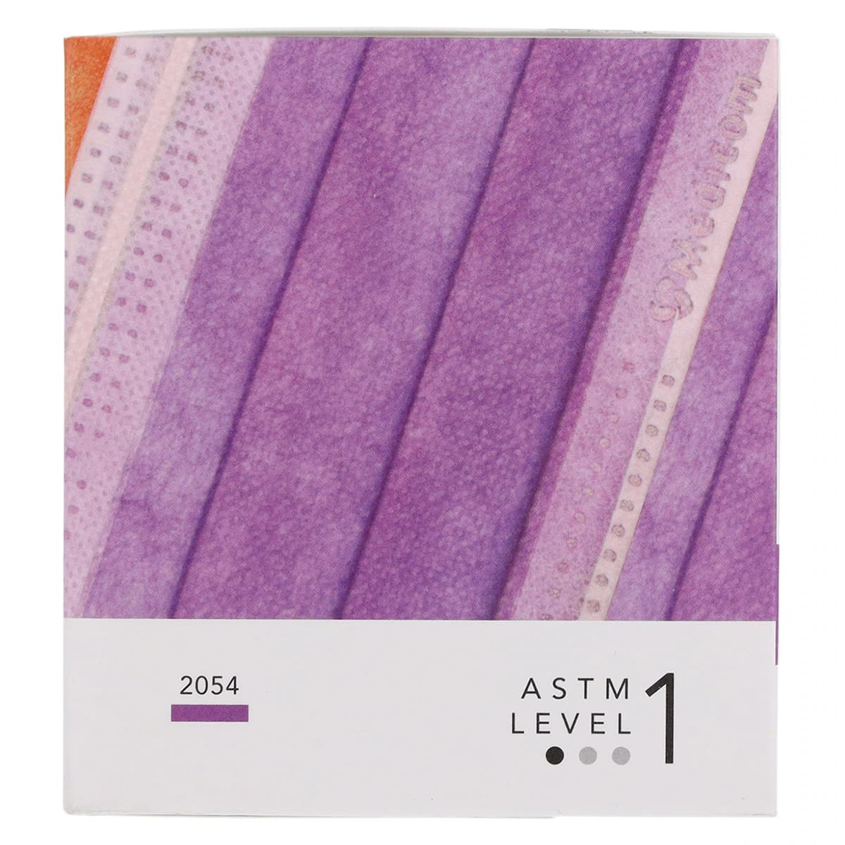 SafeMask Master Series Procedure Earloop Mask, ASTM Level 1, Southern Bellflower (Radiant Orchid), 50/Box, 2054 thumbnail 8