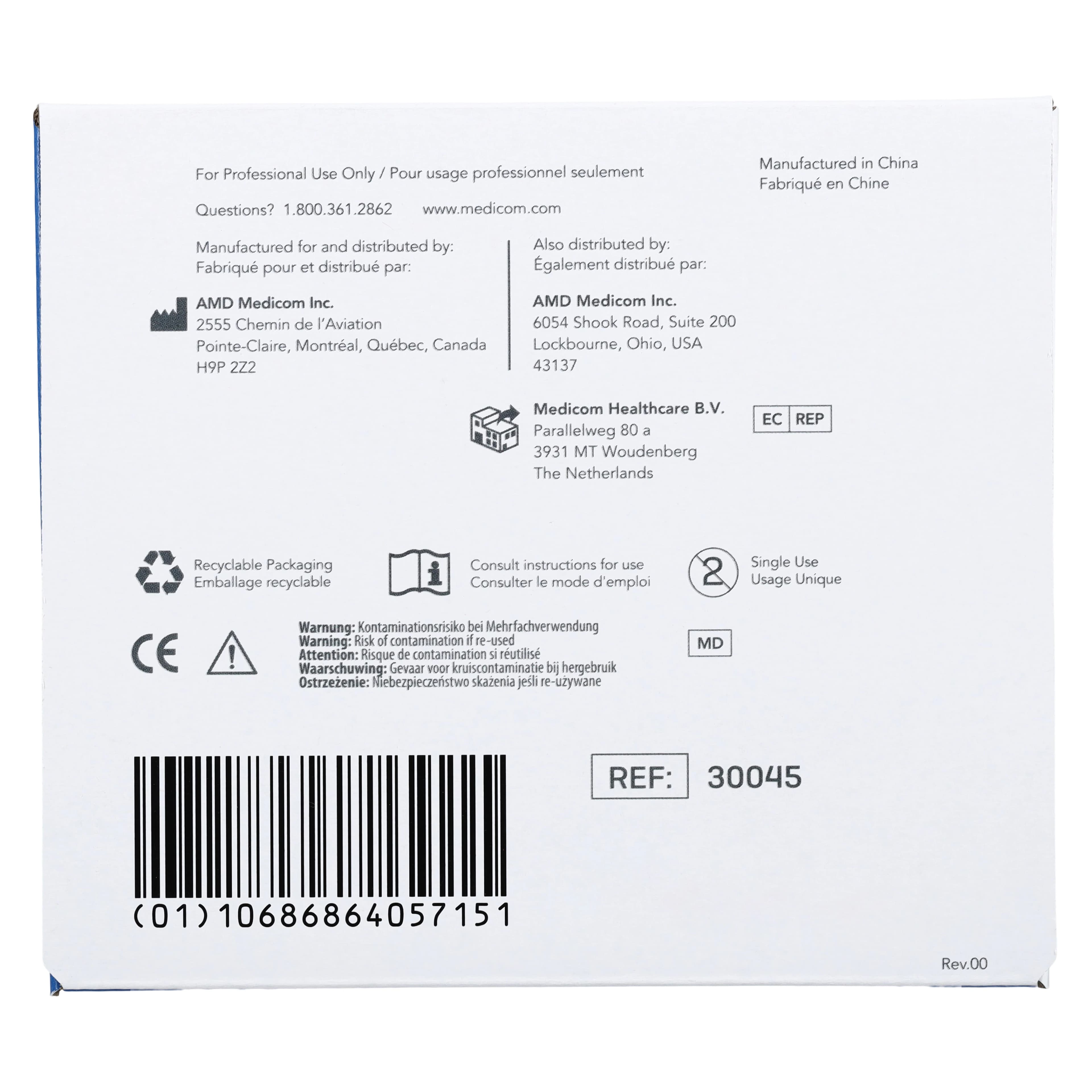 Medicom SafeMatrix Single-Use Matrix Bands, Regular Wide 6mm, Blue, 50/Box, 30045 thumbnail 9