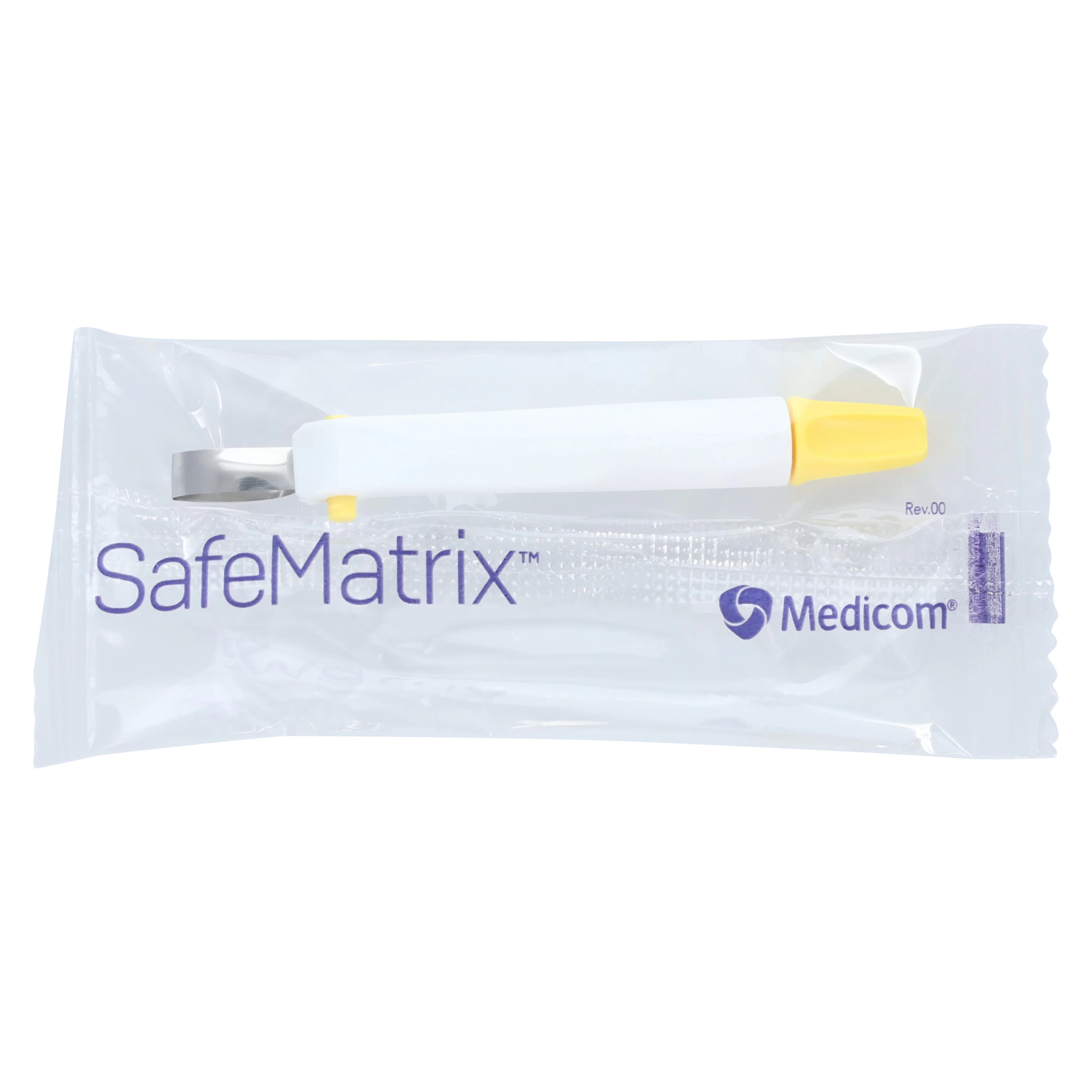 Medicom SafeMatrix Contour Single-Use Matrix Bands, Narrow 4.5mm, Yellow, 50/Box, 30060 thumbnail 4