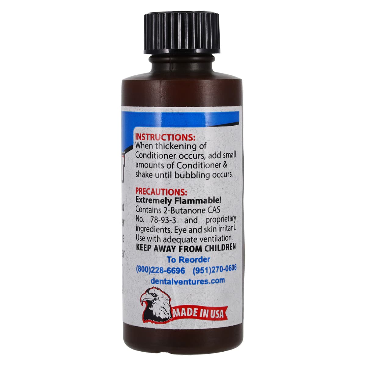 DVA Conditioner and VSS System Conditioner Thinner, 2 oz Bottle thumbnail 2