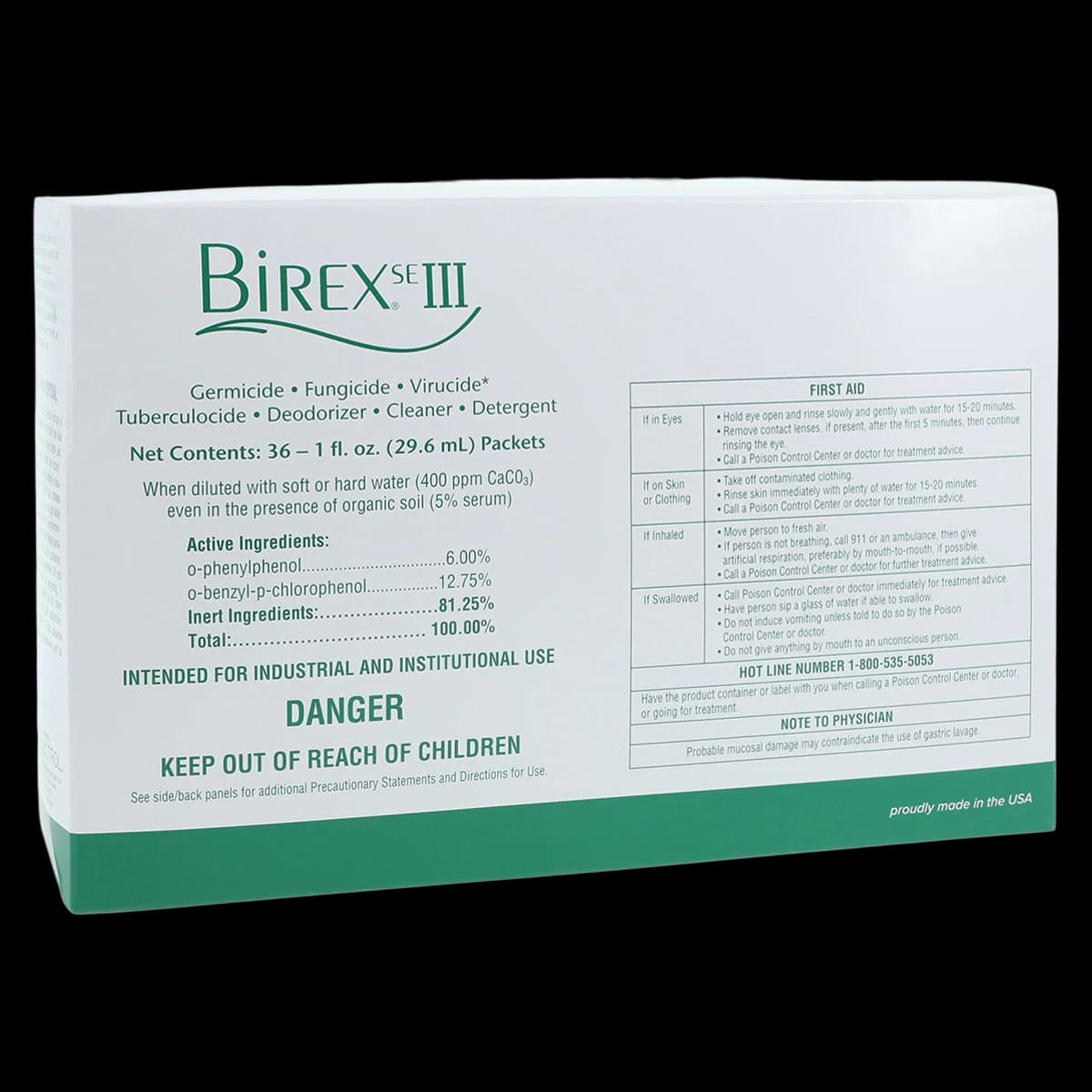 BirexSE III Clinic Pack, 1 oz Packets, 36/Pack, 296043 - BirexSE III 36 Packet Count Clinic Pack, 296043 - Image 1