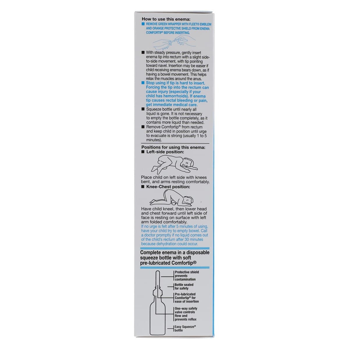 Pedia-Lax Enema for Children, Ages 2-11 Years, 2.25 oz Bottle, Each thumbnail 4