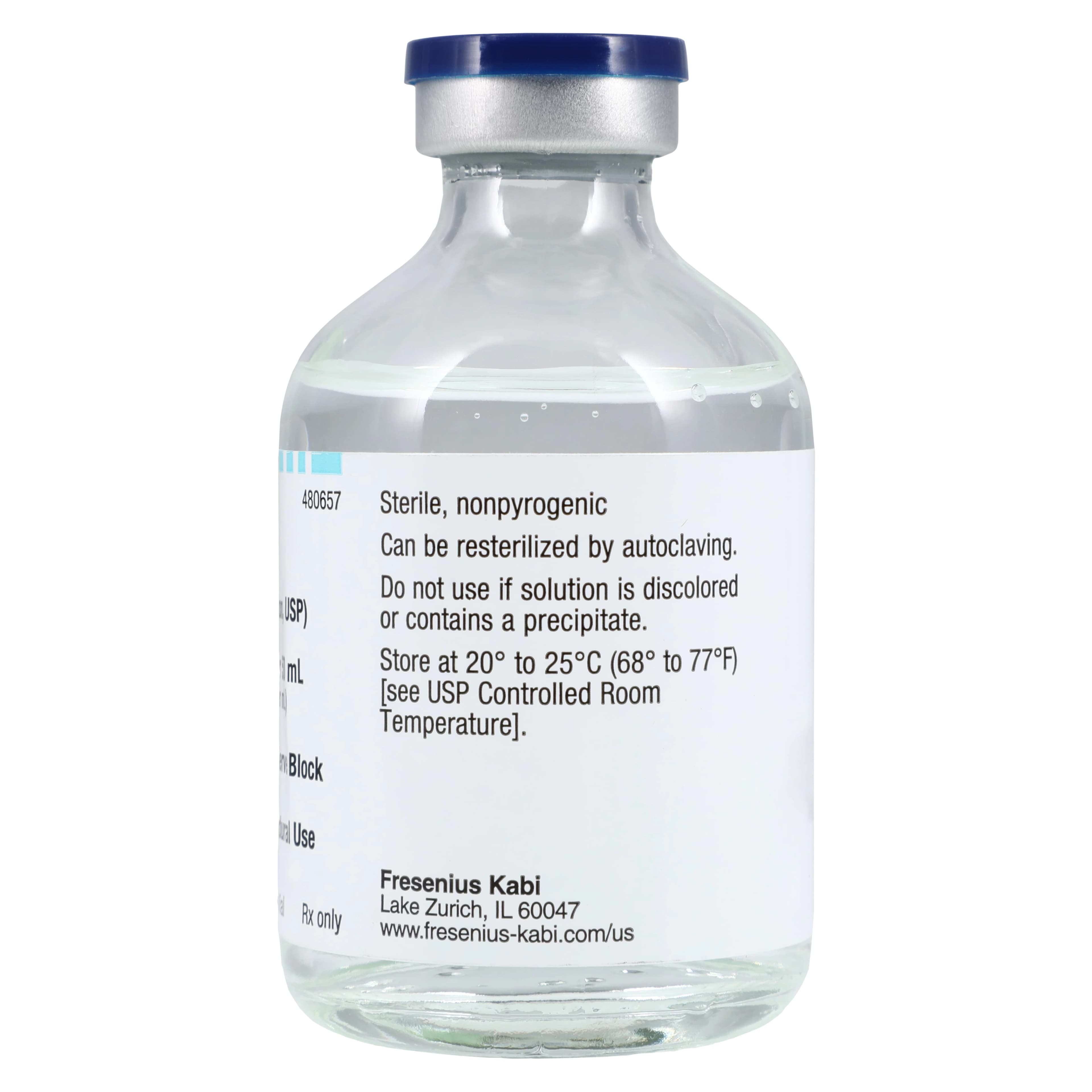 Xylocaine (Lidocaine HCl) 2% Injection, Multiple-Dose Vial, 50 mL, Non-Returnable thumbnail 2