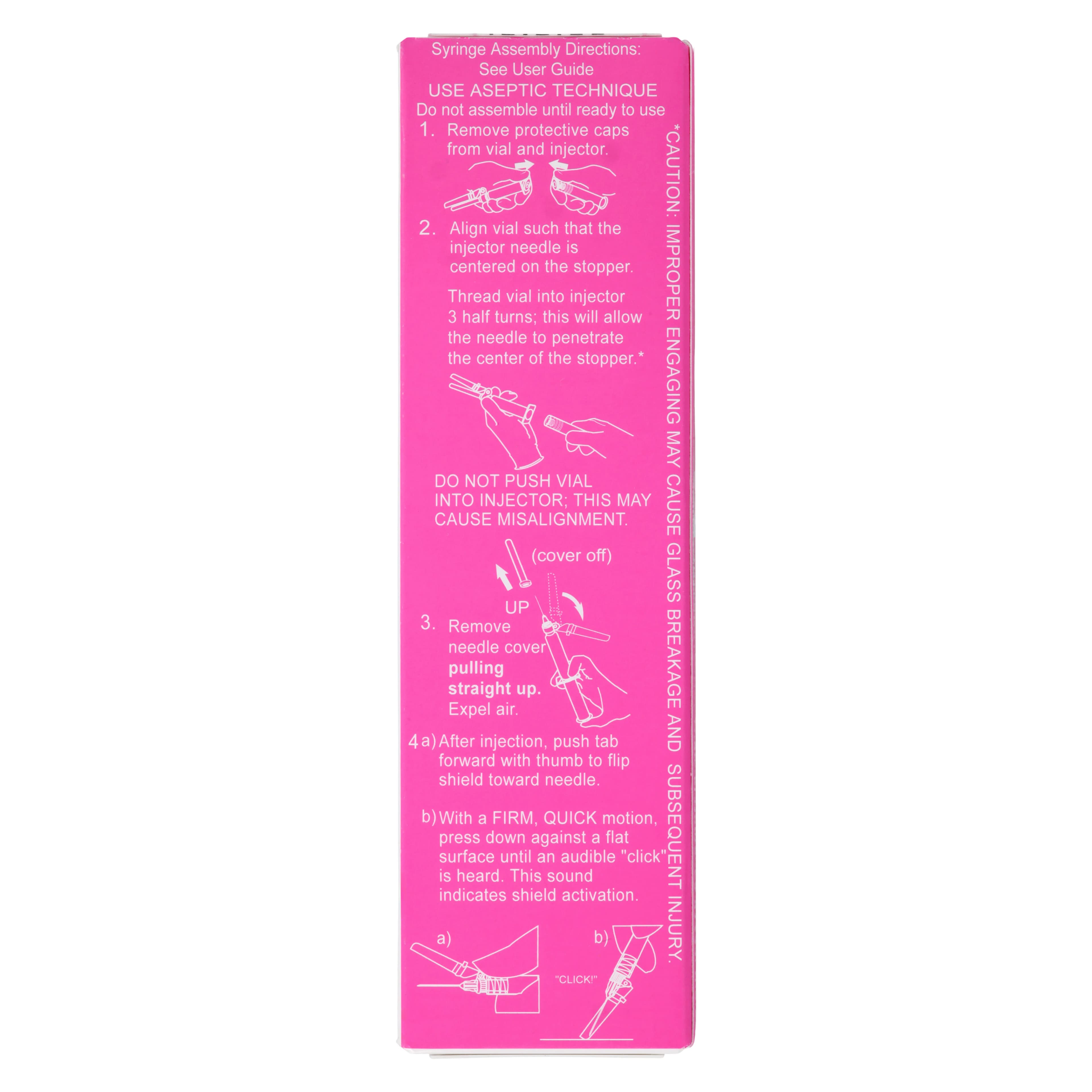 Phytonadione (Vitamin K) Injection 1mg/0.5mL Saf-T-Jet Prefilled Syringe, 0.5mL Each thumbnail 2