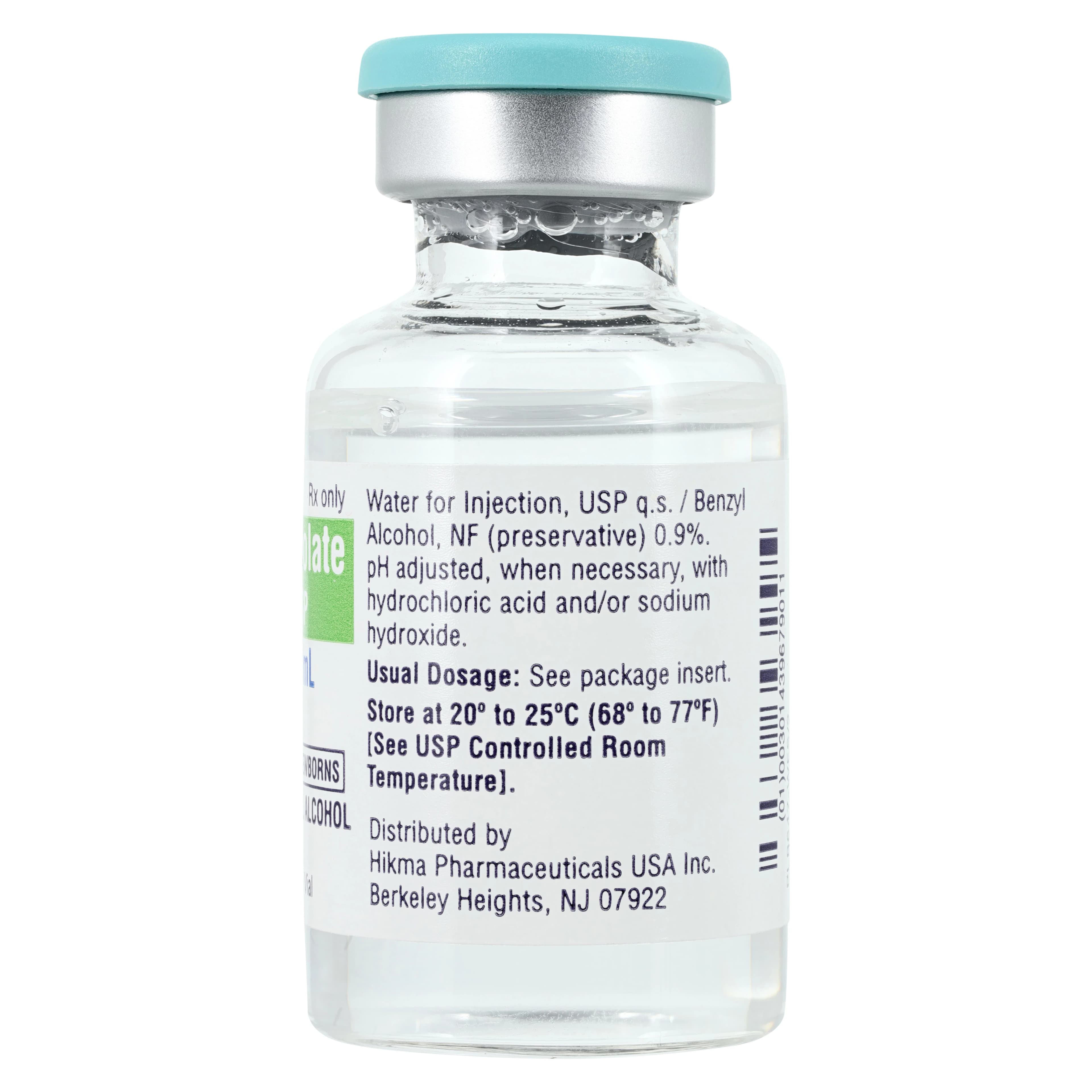 Glycopyrrolate Injection 0.2mg/mL, MDV, 20mL, Hikma Pharmaceuticals thumbnail 2