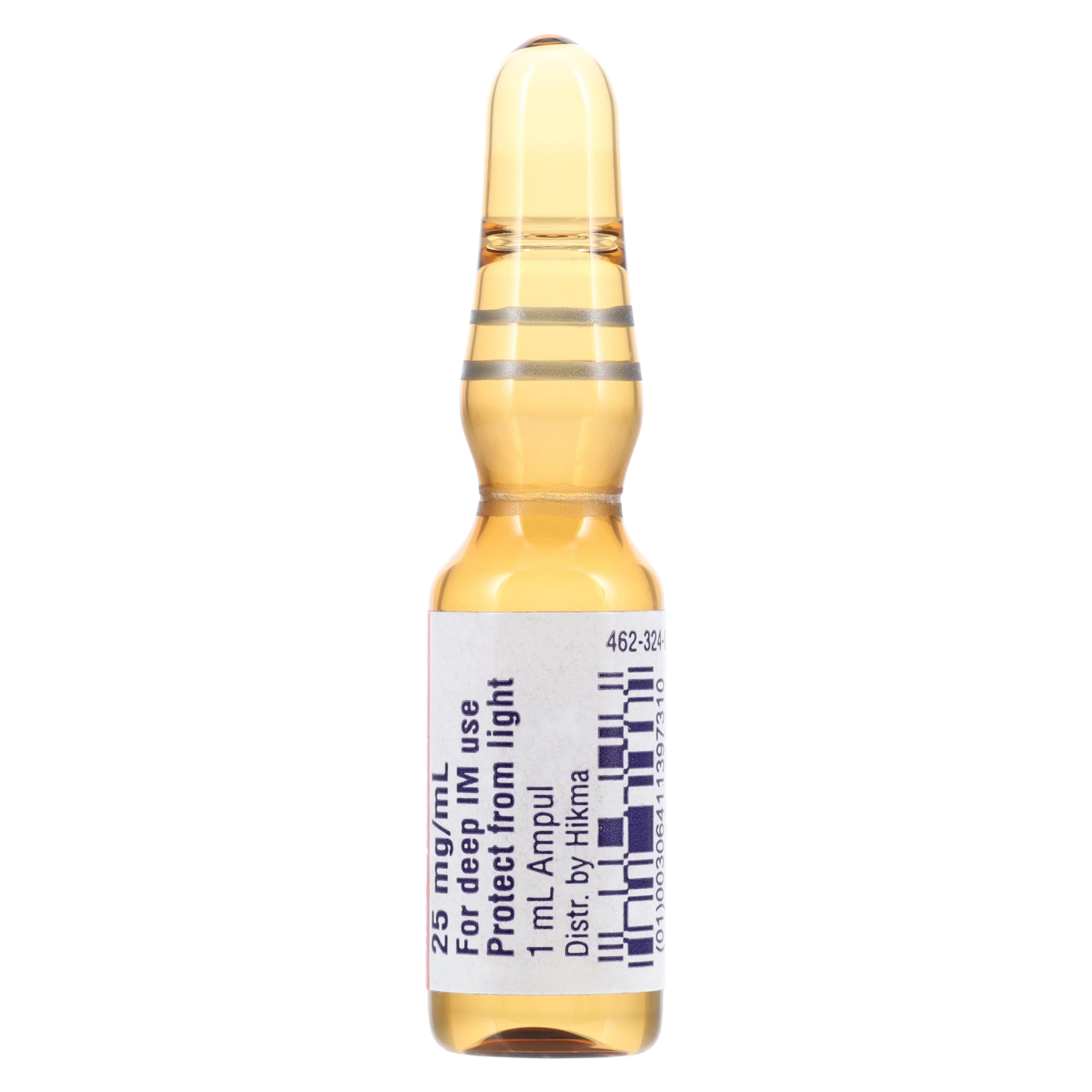 Chlorpromazine HCL Injection 25mg/mL Ampule 1mL, Hikma Pharmaceuticals thumbnail 2
