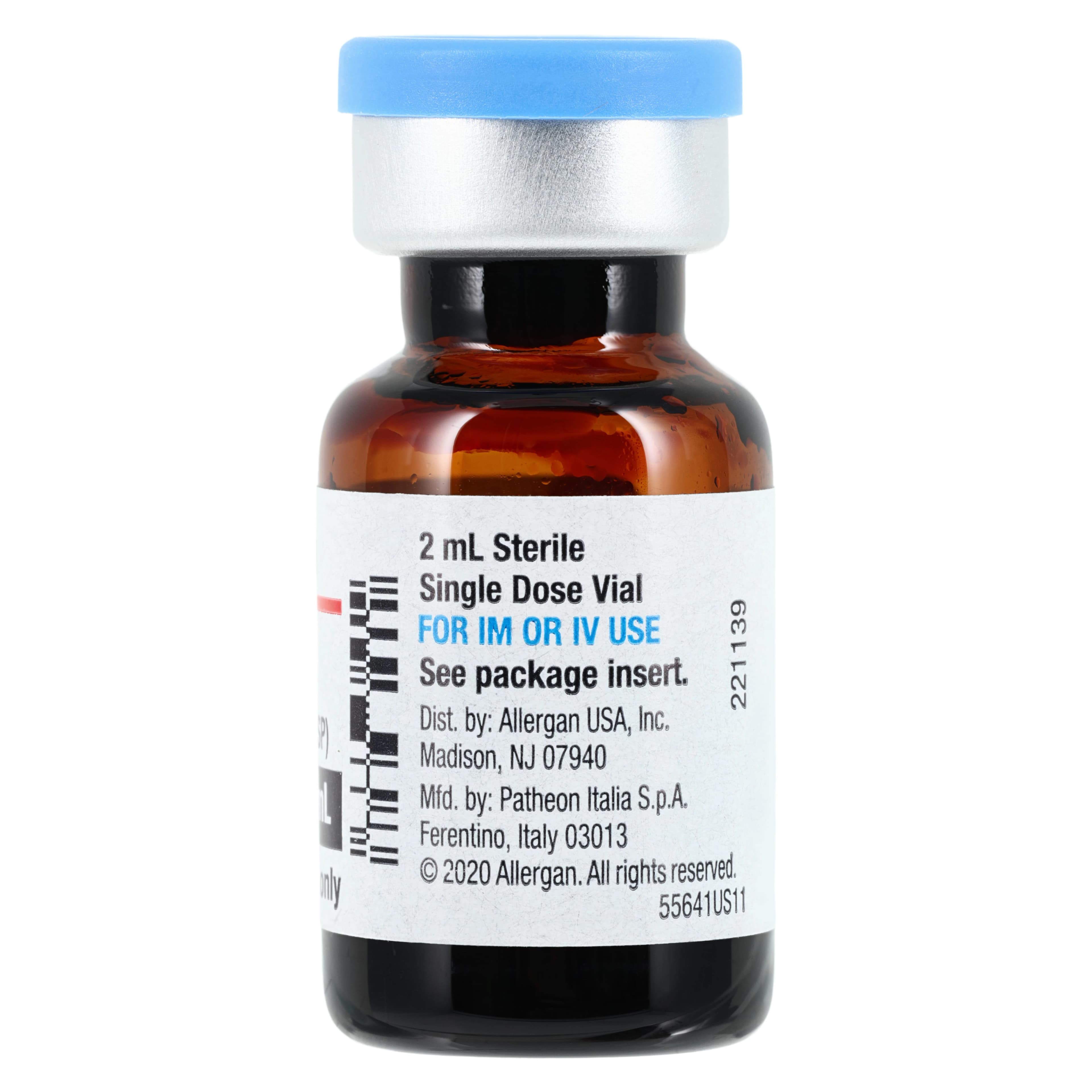 Infed (Iron Dextran) Injection, 50 mg/mL, 2 mL Single-Dose Vial thumbnail 3