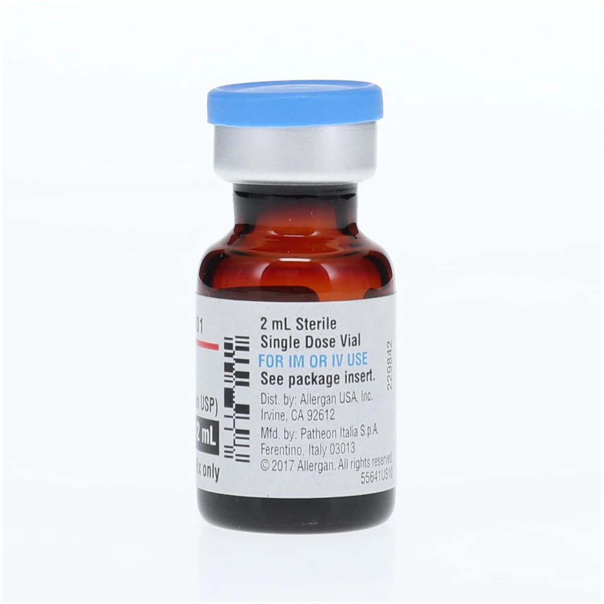 Infed (Iron Dextran) Injection, 50 mg/mL, 2 mL Single-Dose Vial thumbnail 5