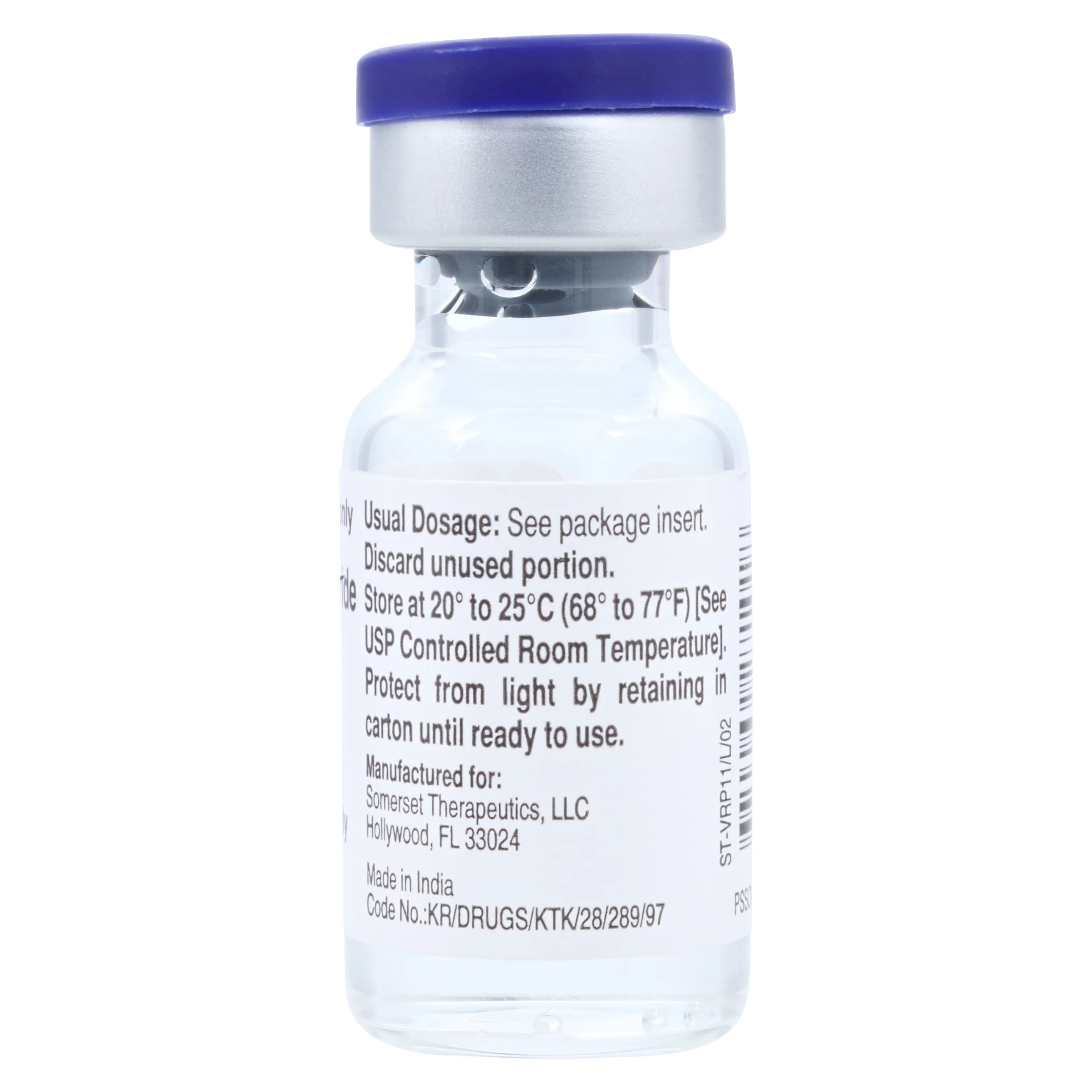 Verapamil HCL Injection 2.5mg/mL, Single Dose Vial (SDV), 2mL Each thumbnail 2