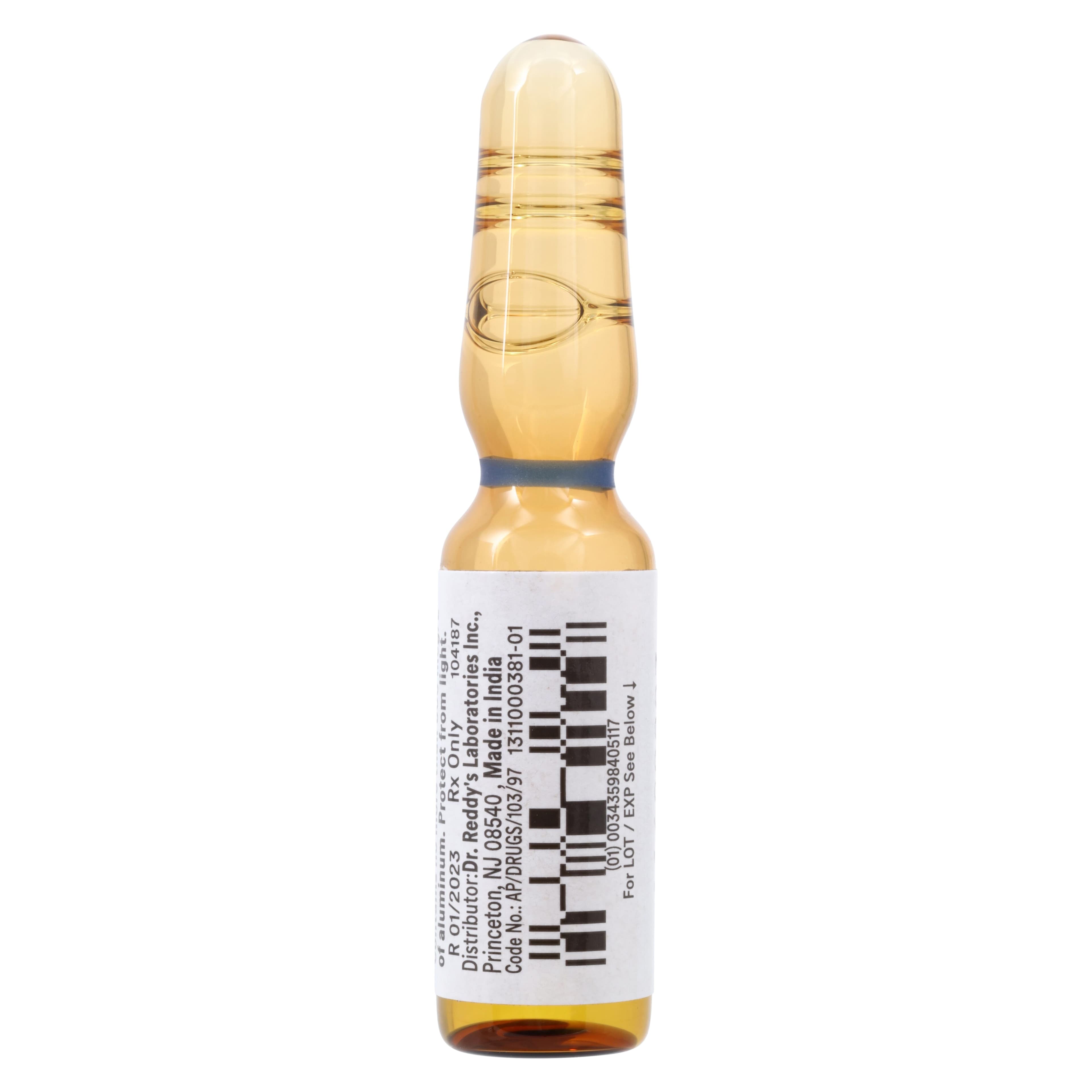 Phytonadione (Vitamin K) Injection, 10 mg/mL, 1 mL Ampule, Rx thumbnail 2