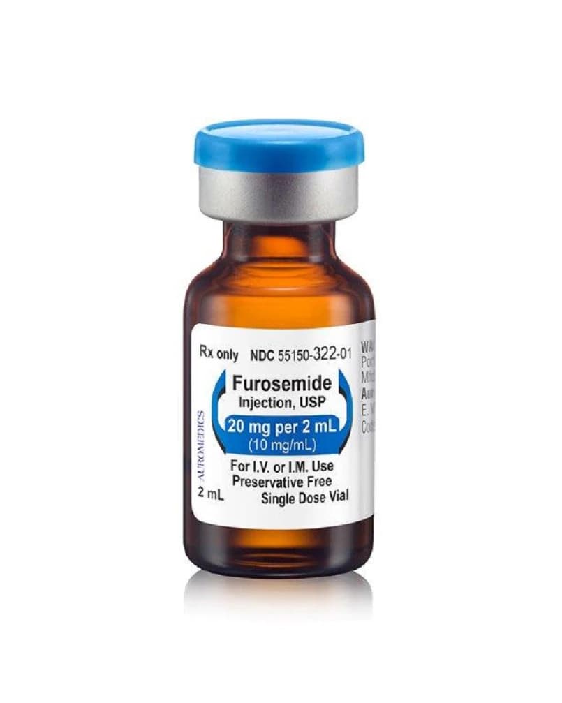 Furosemide Injection 10 mg/mL, 2 mL Single-Dose Vial, Rx - Furosemide Inj SDV N-R - Image 1
