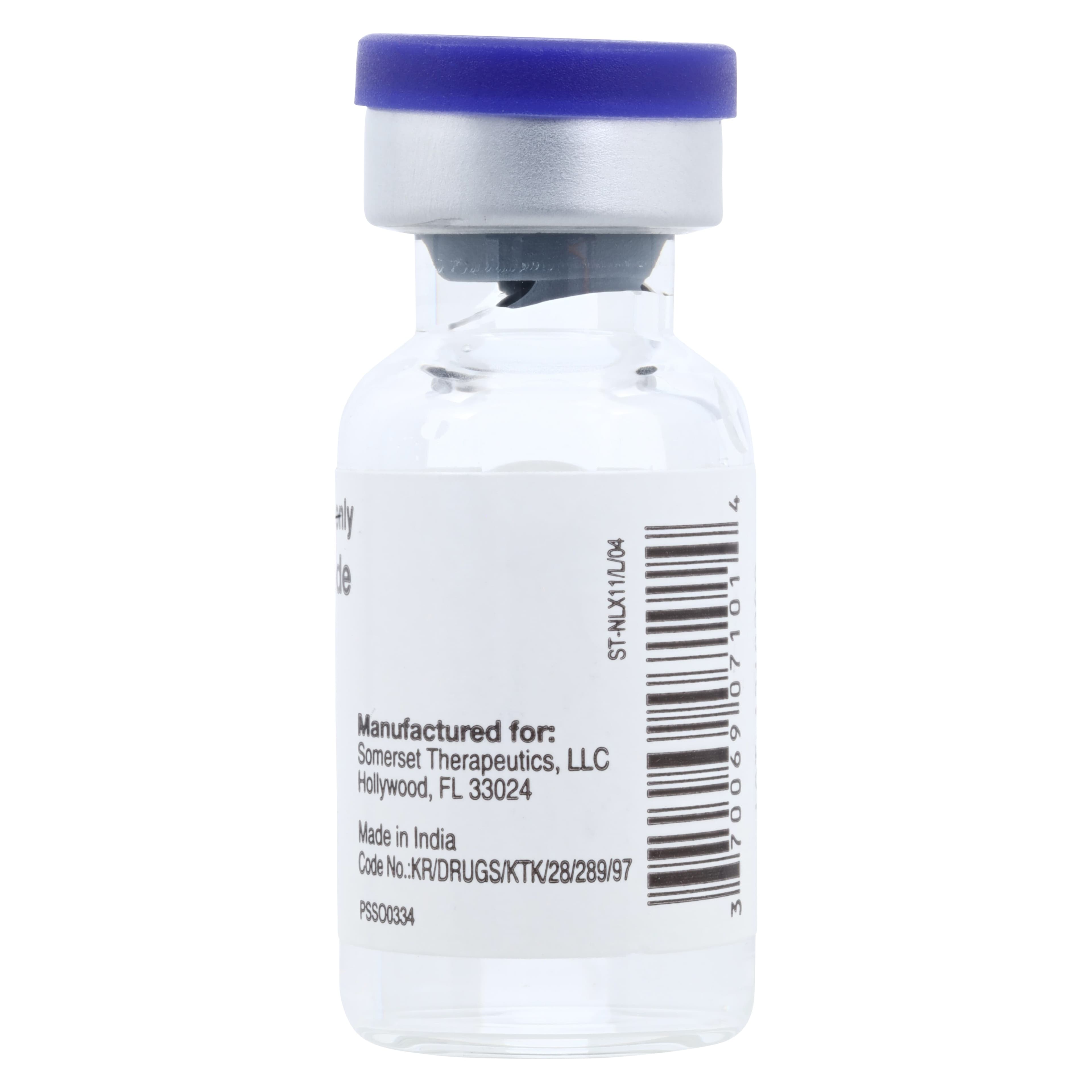 Naloxone HCl Injection 0.4mg/mL, Single Dose Vial (SDV), 1mL Each thumbnail 2