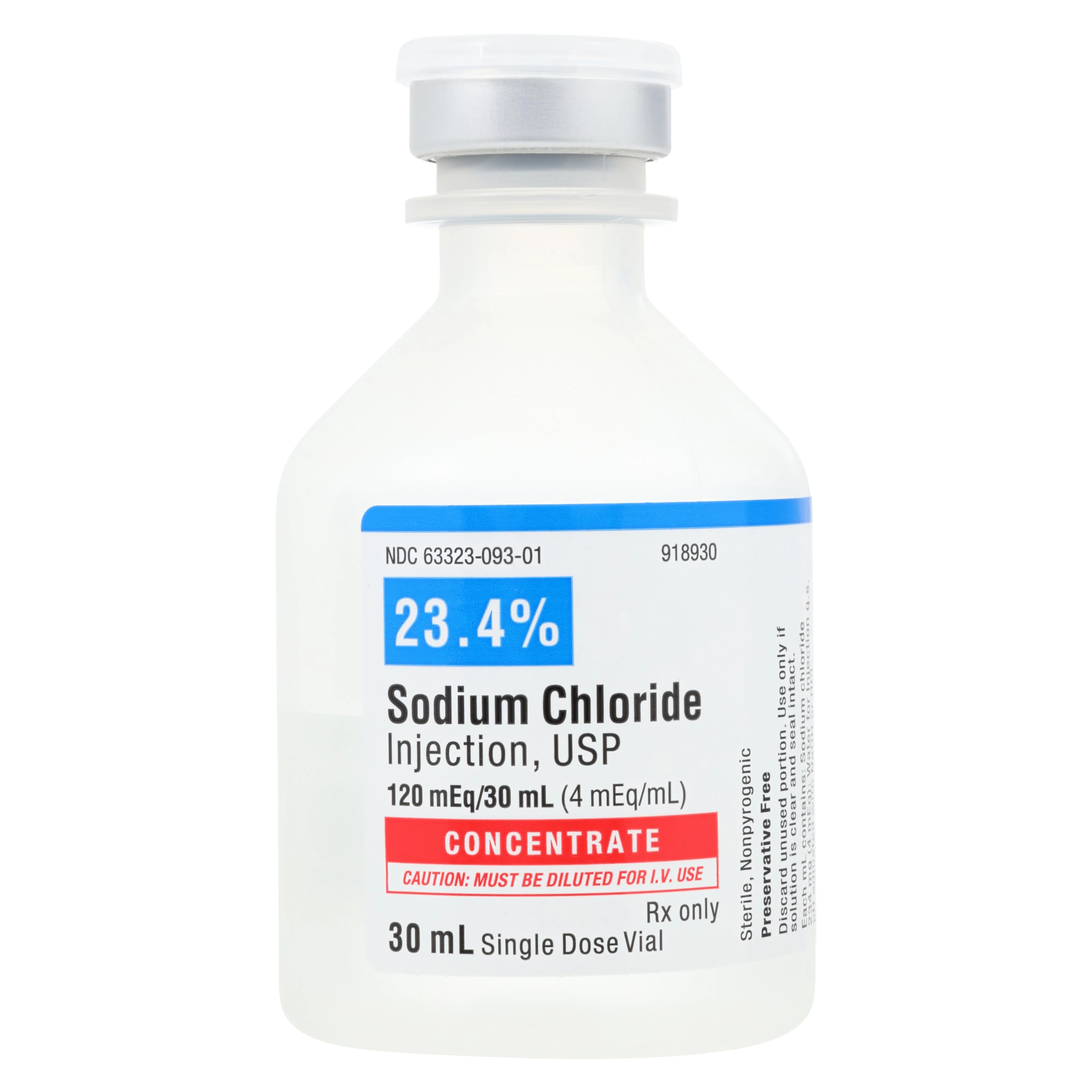 Sodium Chloride Injection 23.4% SDV 30mL (Fresenius Kabi) - Sodium Chloride Inj 30ml - Image 1
