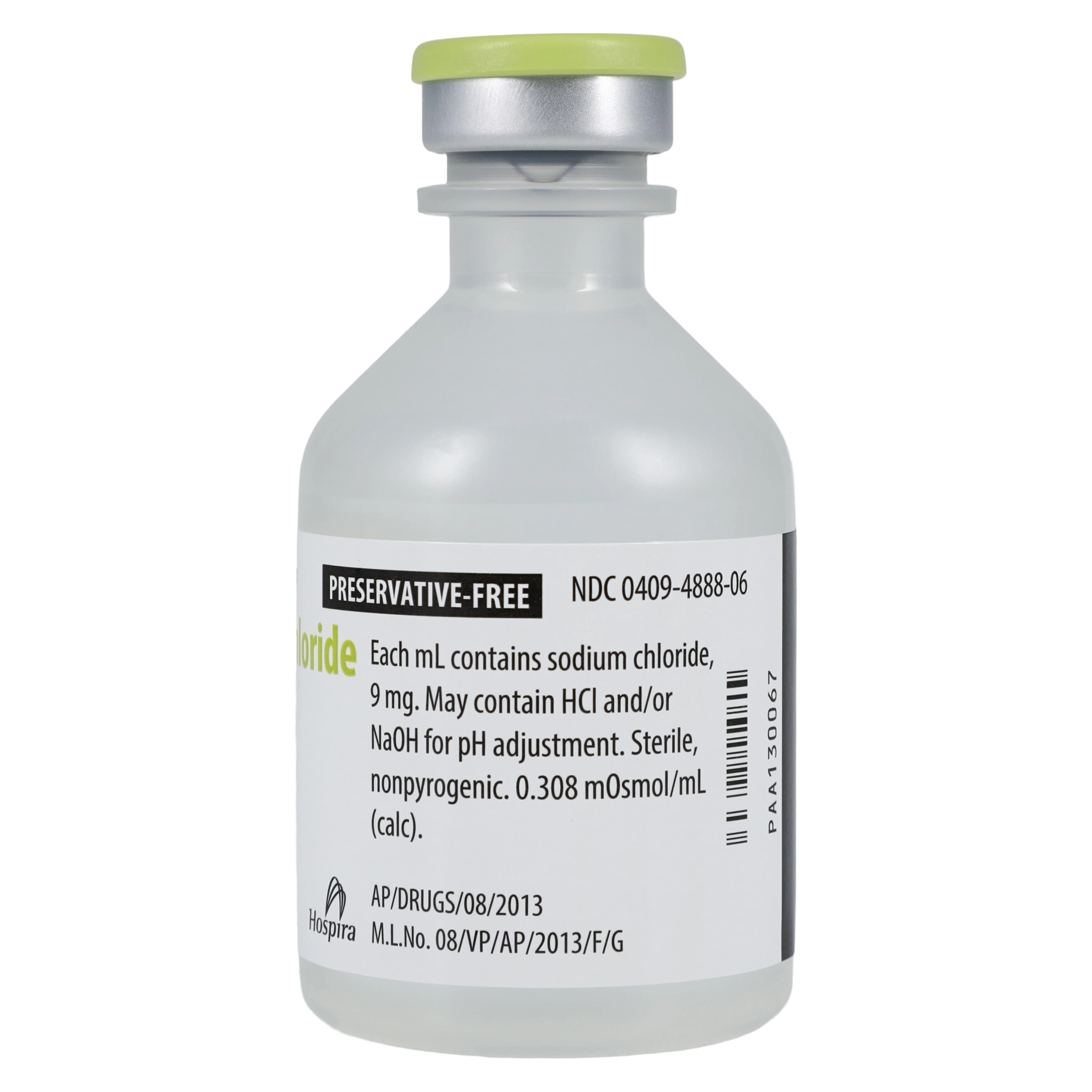 Sodium Chloride Injection 0.9%, 50 mL Single-Dose Vial (Non-Returnable) thumbnail 2