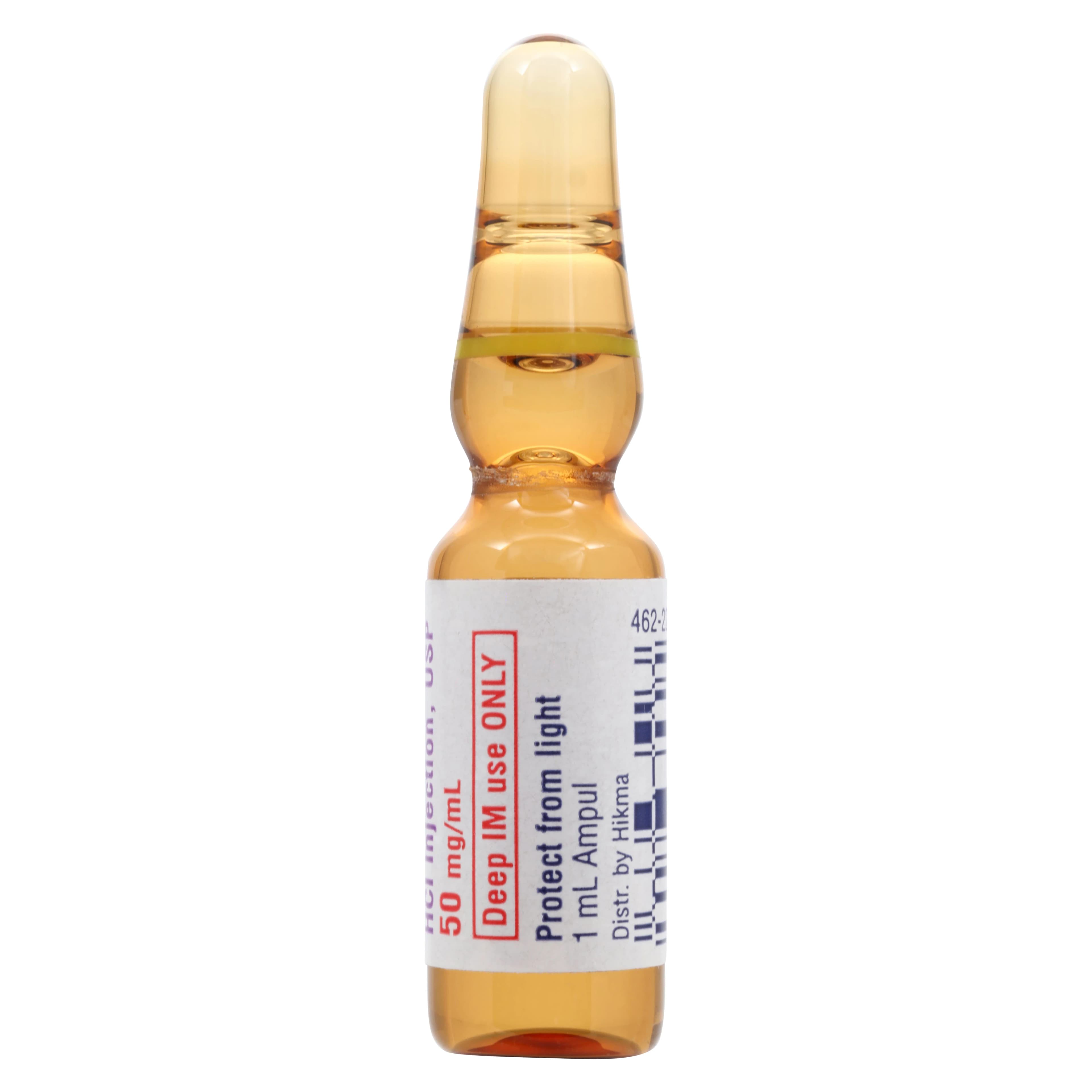 Promethazine HCL Injection 50mg/mL Ampule 1mL, Hikma Pharmaceuticals thumbnail 2