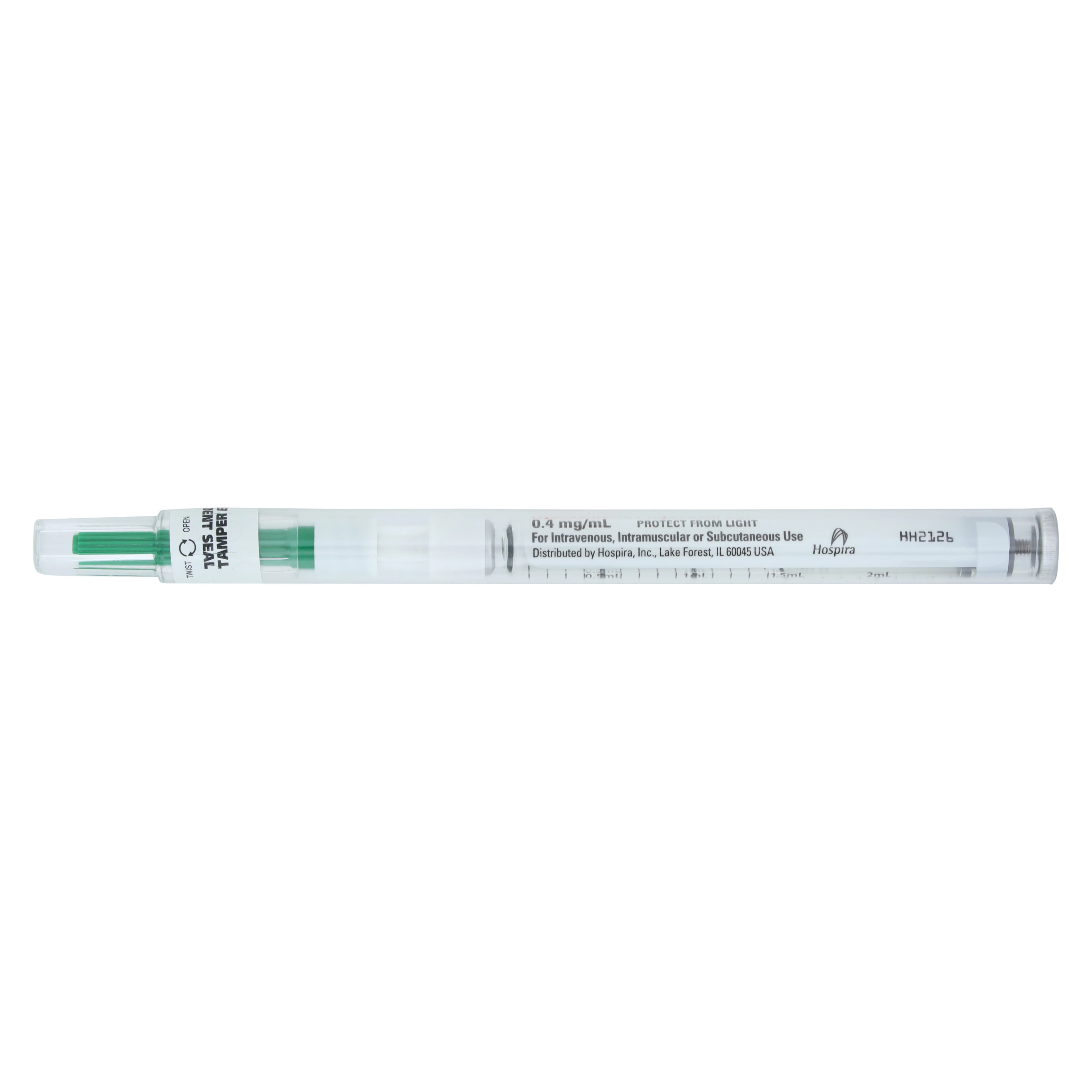 Naloxone HCl Injection 0.4 mg/mL, No Needle Prefilled Syringe, 1 mL Each thumbnail 3