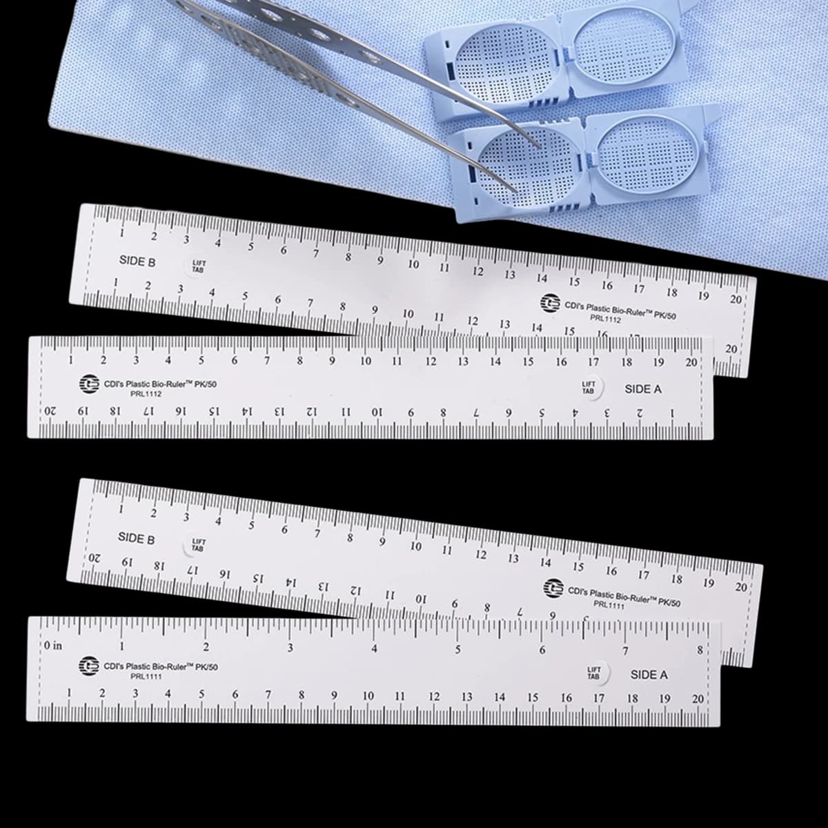 Ruler, Bio Metric and English, 50/Package - Ruler Bio Metric And English - Image 1