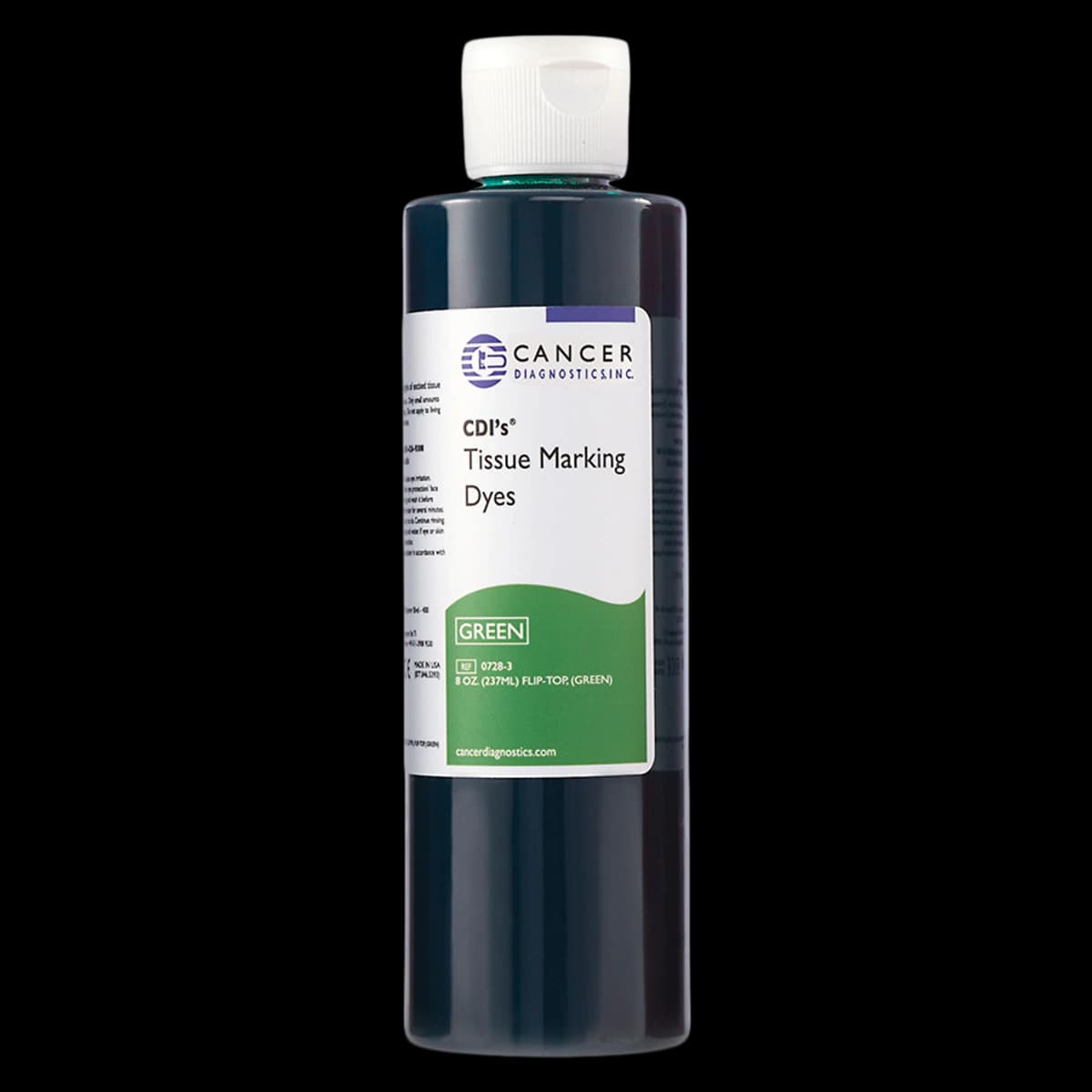 Cancer Diagnostics Tissue Marking Dye, Green, 8 oz Bottle - Dye Tissue Marking 8Oz Bottle - Image 1