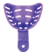 Keystone Edentulous Tray Aways Disposable Impression Trays, #3 Upper Medium, Perforated, 12/Pk, 0921700 - KEYSTONE EDENTULOUS TRAY AWAYS DISPOSABLE IMPRESSION TRAYS 0921700 - Image 1