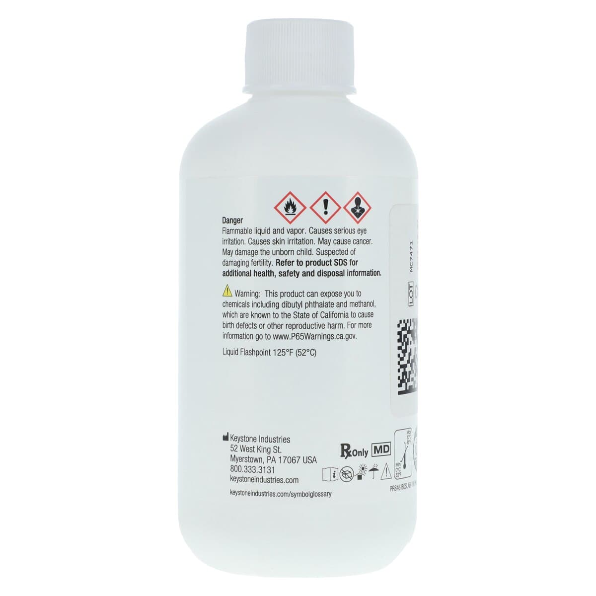 Softone Resilient Denture Acrylic Treatment Liquid, 8 oz (118 mL) Bottle, #0921780 thumbnail 2