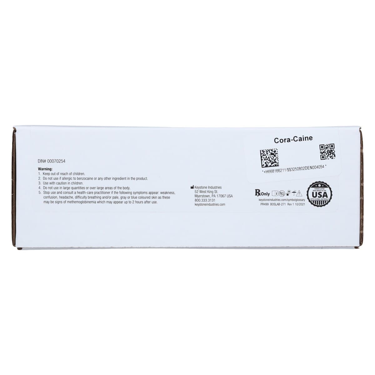 Cora-Caine Topical Anesthetic Ointment, Non-Flavored, 16% Benzocaine, Tube, 36/Box thumbnail 7