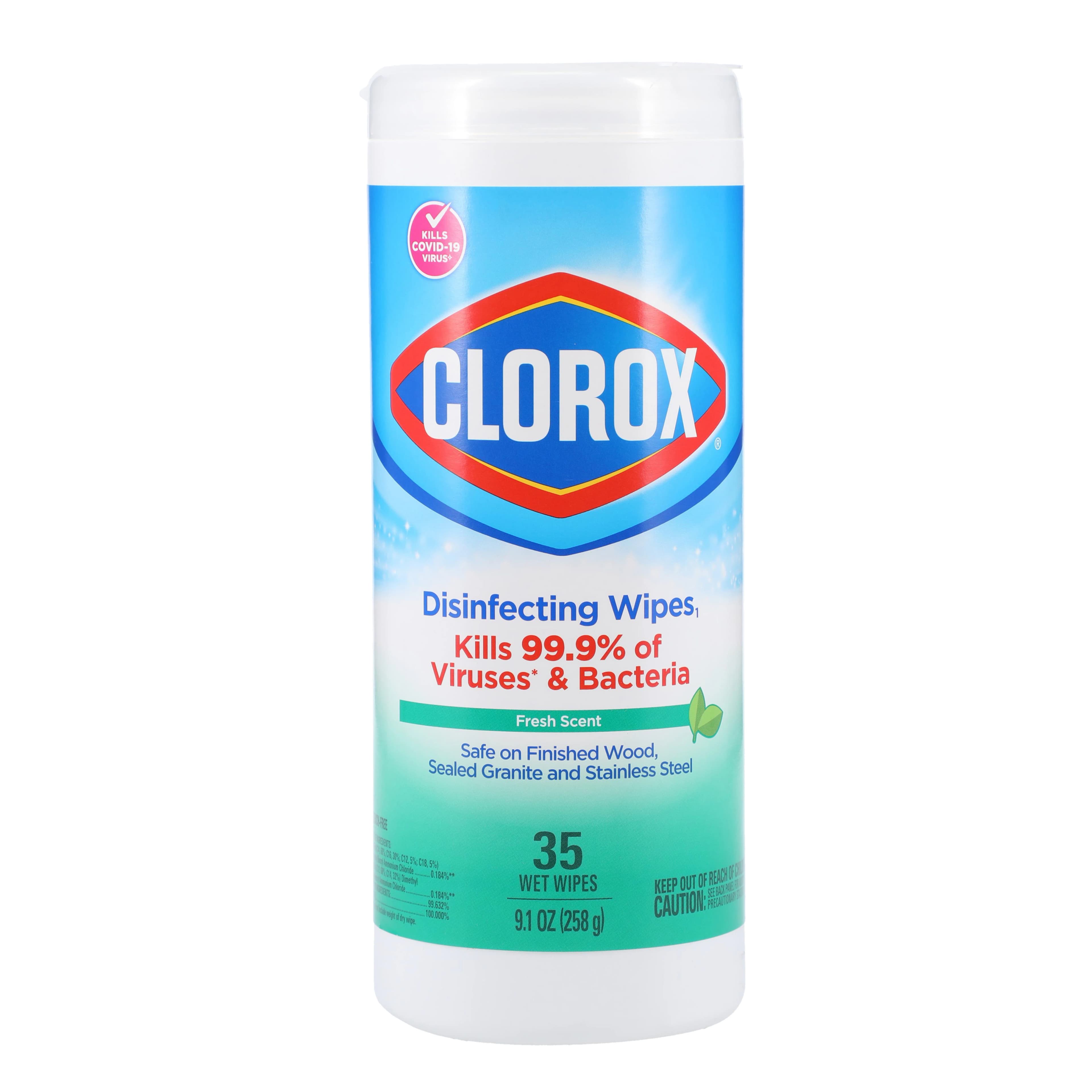 Clorox Disinfecting Wipes FS, 35/Can - Clorox Disinfecting Wipes FS - Image 1