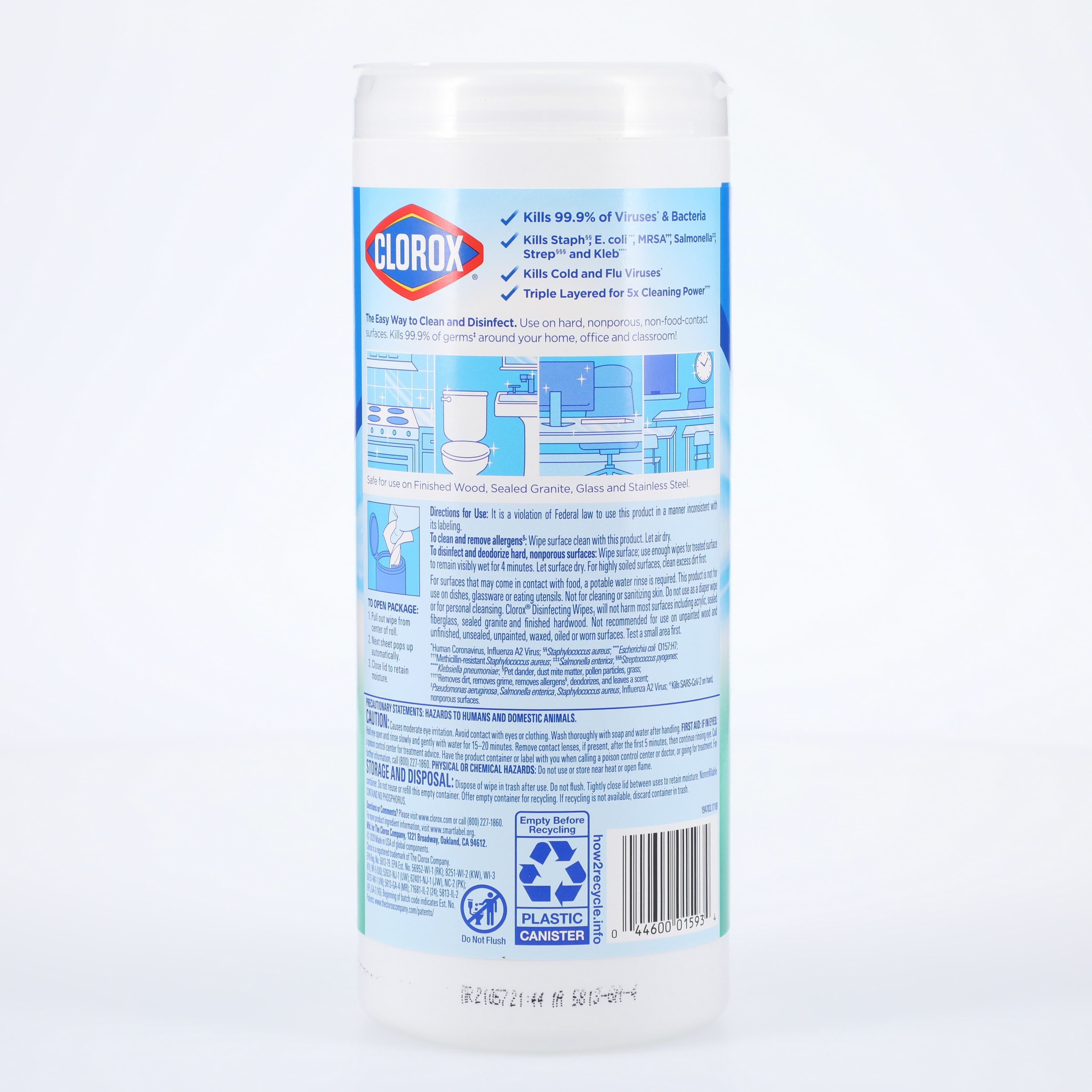 Clorox Disinfecting Wipes FS, 35/Can thumbnail 2