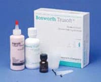 Trusoft Resilient Denture Acrylic Relining Material Bulk Kit, 1 lb Powder, 8 oz Liquid, 1/3 oz Bonding Liquid, 0921253 thumbnail 2