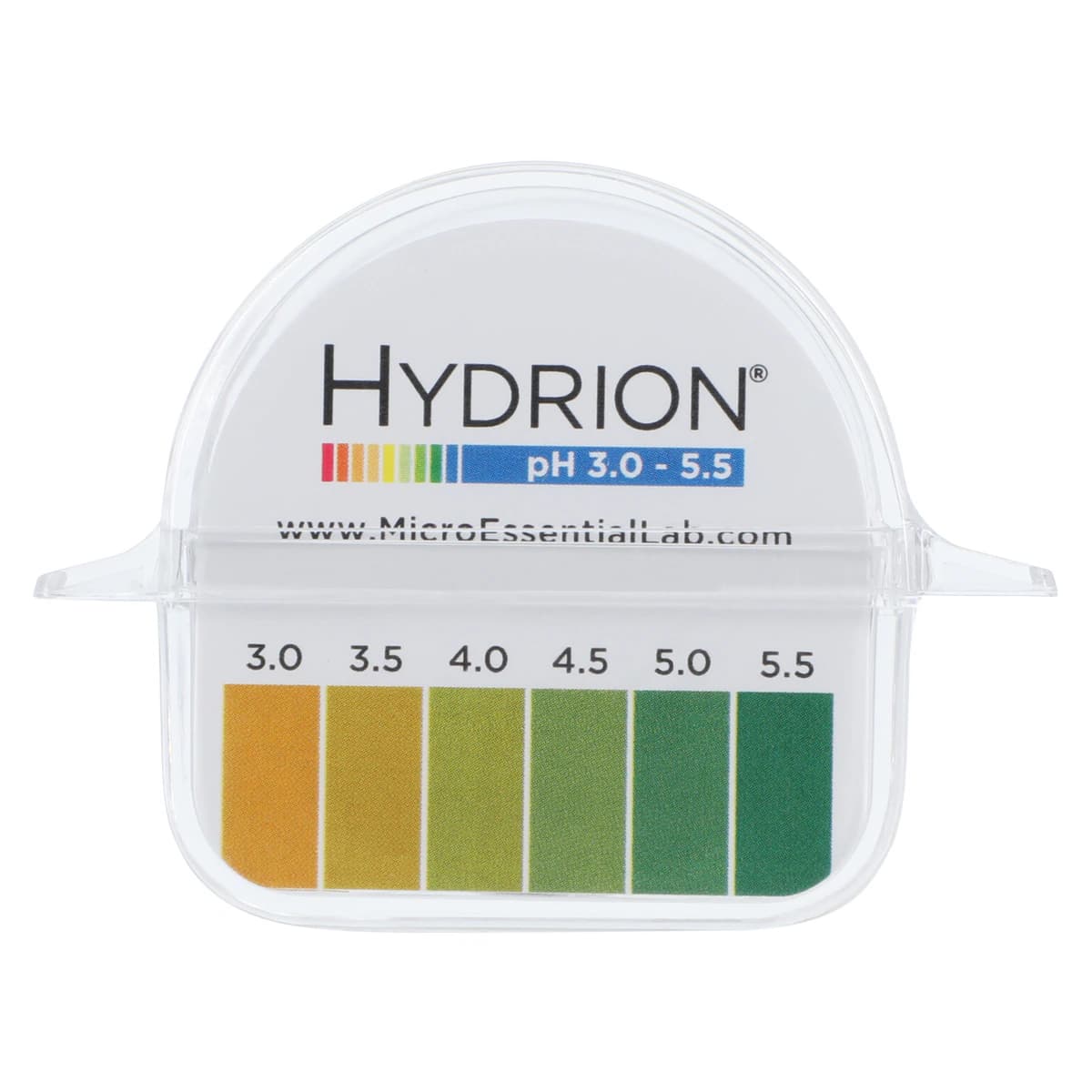 Hydrion pH Test Strips, 3.0-5.5 Range, Double Roll with Color Chart, Box thumbnail 3