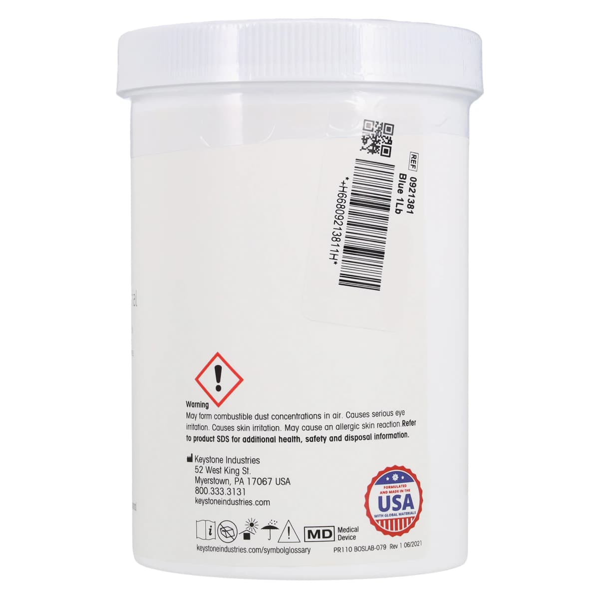 Fastray™ X-Fast Blue Standard Kit, 1 lb Powder & 8 oz Liquid, 0921378 thumbnail 3