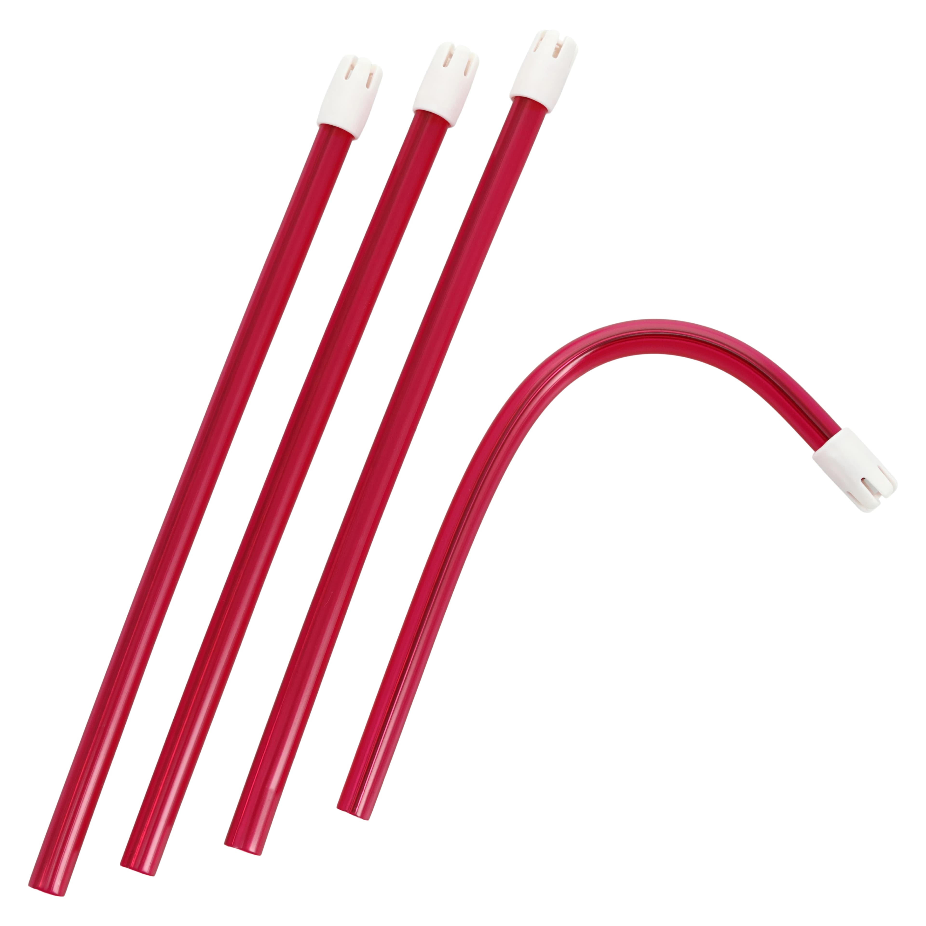 Flexo Disposable Saliva Ejectors, Plastic, Fixed Tips, Red, 100/Pk, 1662219 - Flexo Disposable Saliva Ejectors, Plastic, Fixed Tips, Red, 100/Pk, 1662219 - Image 1