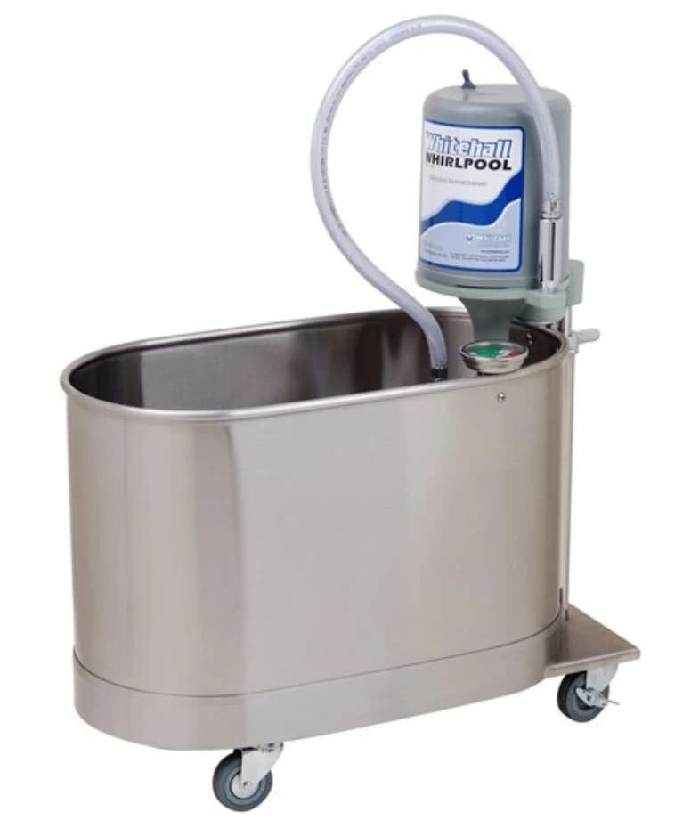 Whitehall Mfg Co Whirlpool Mobile Soaking Station, 25"L x 13"W x 15"D - Whirpool Mobile 25l X13w X 15d - Image 1