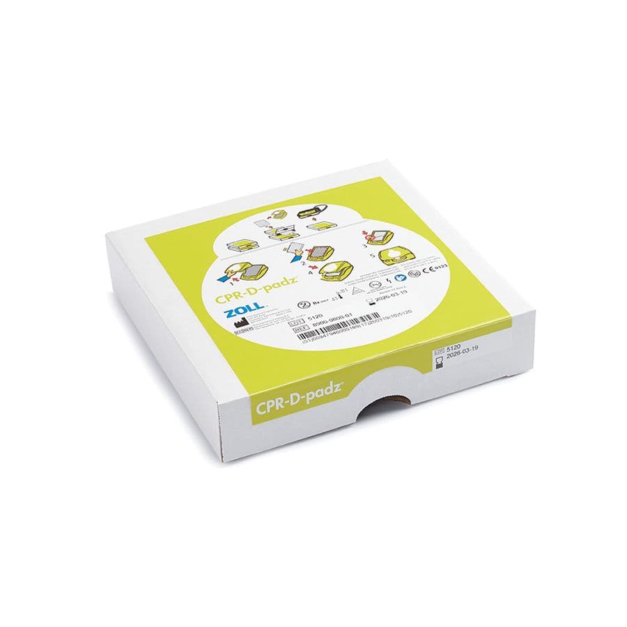 Zoll Medical CPR-D-Padz One-Piece Defibrillation and CPR System Adult Electrode, 8900-0800-01, 1/Pkg thumbnail 2