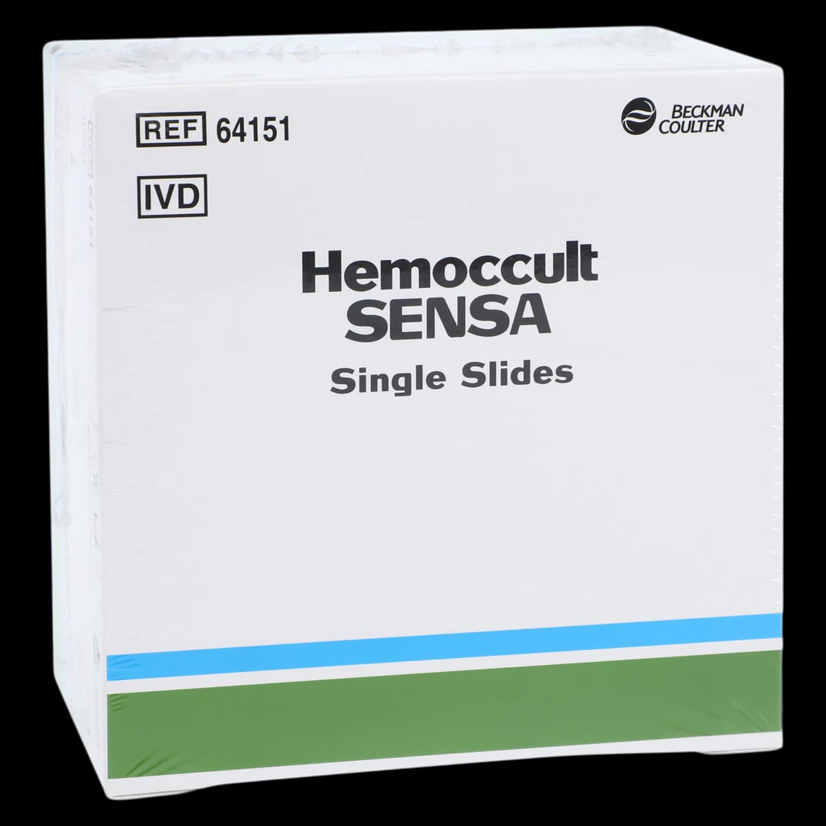 Hemoccult II SENSA Immunological Fecal Occult Blood Test Slides, CLIA Waived, 100/Box, 64151A - Hemoccult II Sensa Slides - Image 1