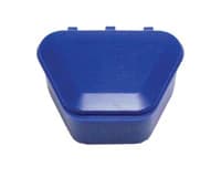 Keystone Denture Storage Boxes, Dark Blue, 120/Box, 9576310 - Denture Storage Boxes, Dark Blue, 120/Pk - Image 1