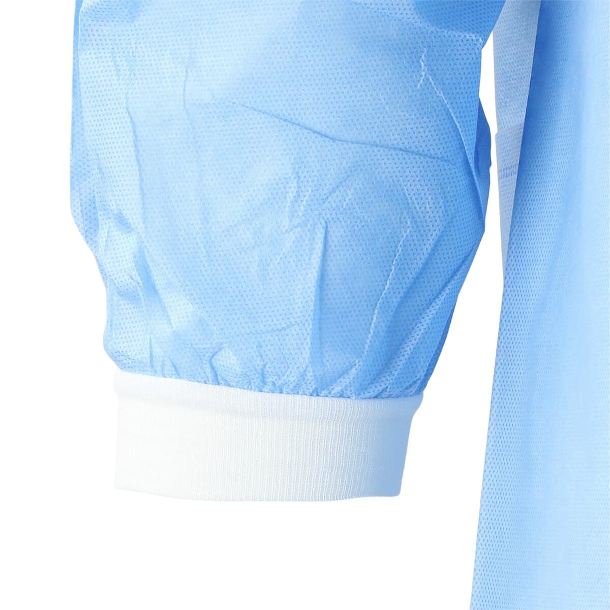 Extra-Safe Knee-Length Lab Coat, Medical Blue, Small, Latex-Free, AAMI Level 3, 10/Pk, 3660MBS thumbnail 5