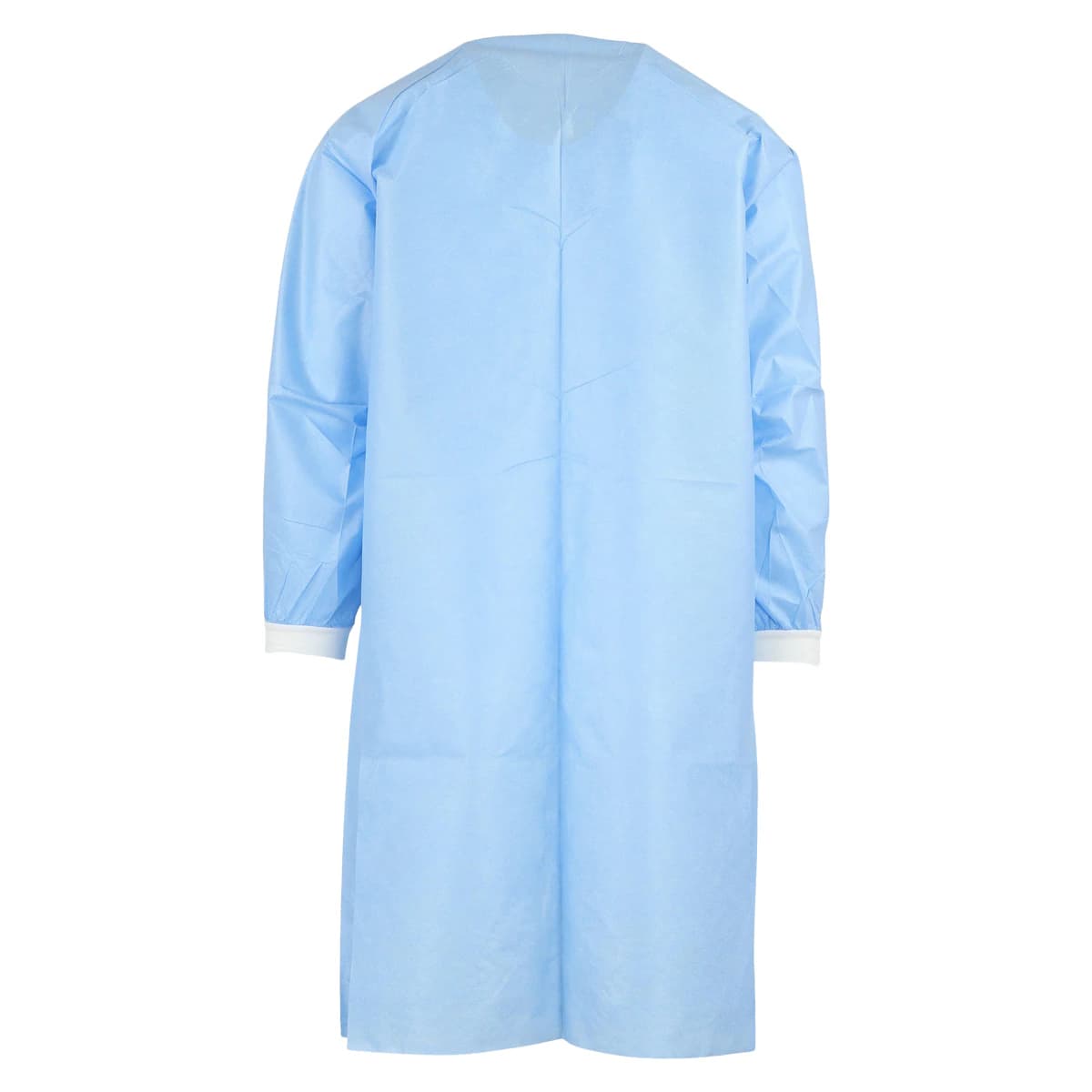 ValuMax Extra-Safe Medical Blue Lab Coat, Medium, Latex-Free, Fluid Resistant, AAMI Level 3, 10/Pack, 3660MBM thumbnail 4