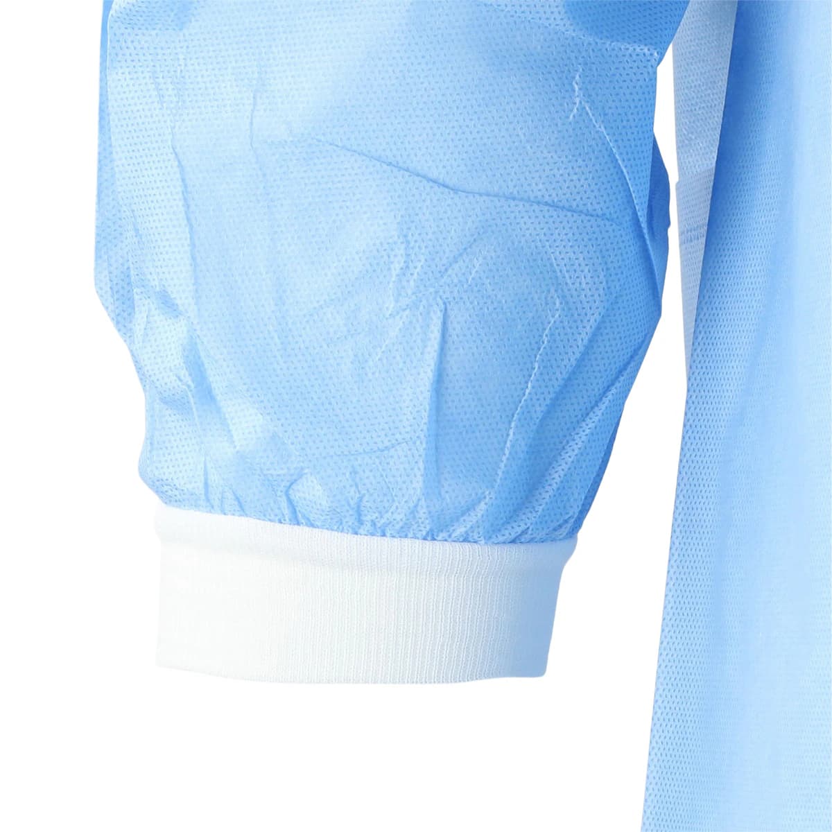 ValuMax Extra-Safe Medical Blue Lab Coat, Medium, Latex-Free, Fluid Resistant, AAMI Level 3, 10/Pack, 3660MBM thumbnail 5