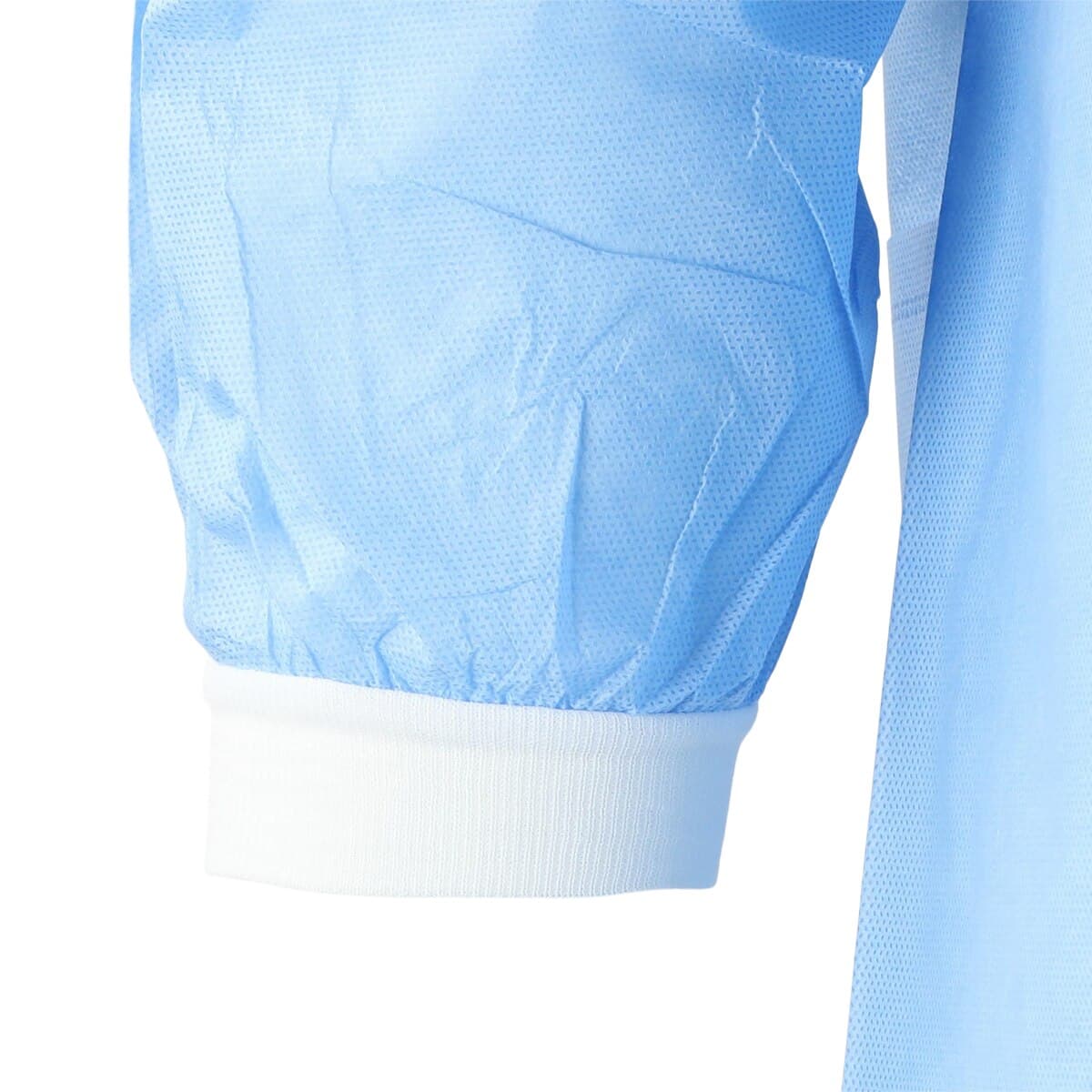 ValuMax Extra-Safe Lab Coat, Medical Blue, X-Large, Knee-Length, 3-Layer SMS, 10/Pack, 3660MBXL thumbnail 5