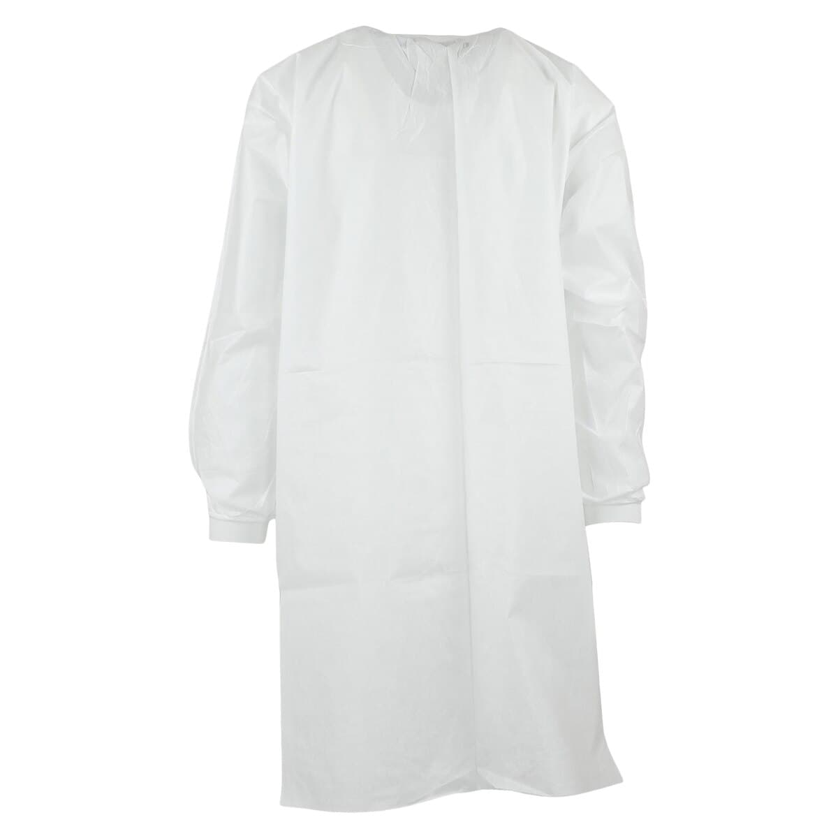 ValuMax Extra-Safe AAMI Level 3 Lab Coat, White Knit Collar, Medium, 10/Pack, 3660WHM-K thumbnail 4