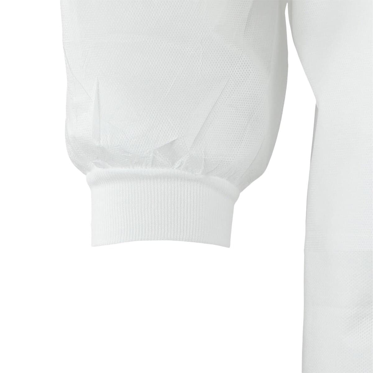 ValuMax Extra-Safe Lab Coat, White, X-Large, Knee Length, Knit Collar & Cuffs, Snap Front, AAMI Level 3, 10/Pack, 3660WHXL-K thumbnail 5